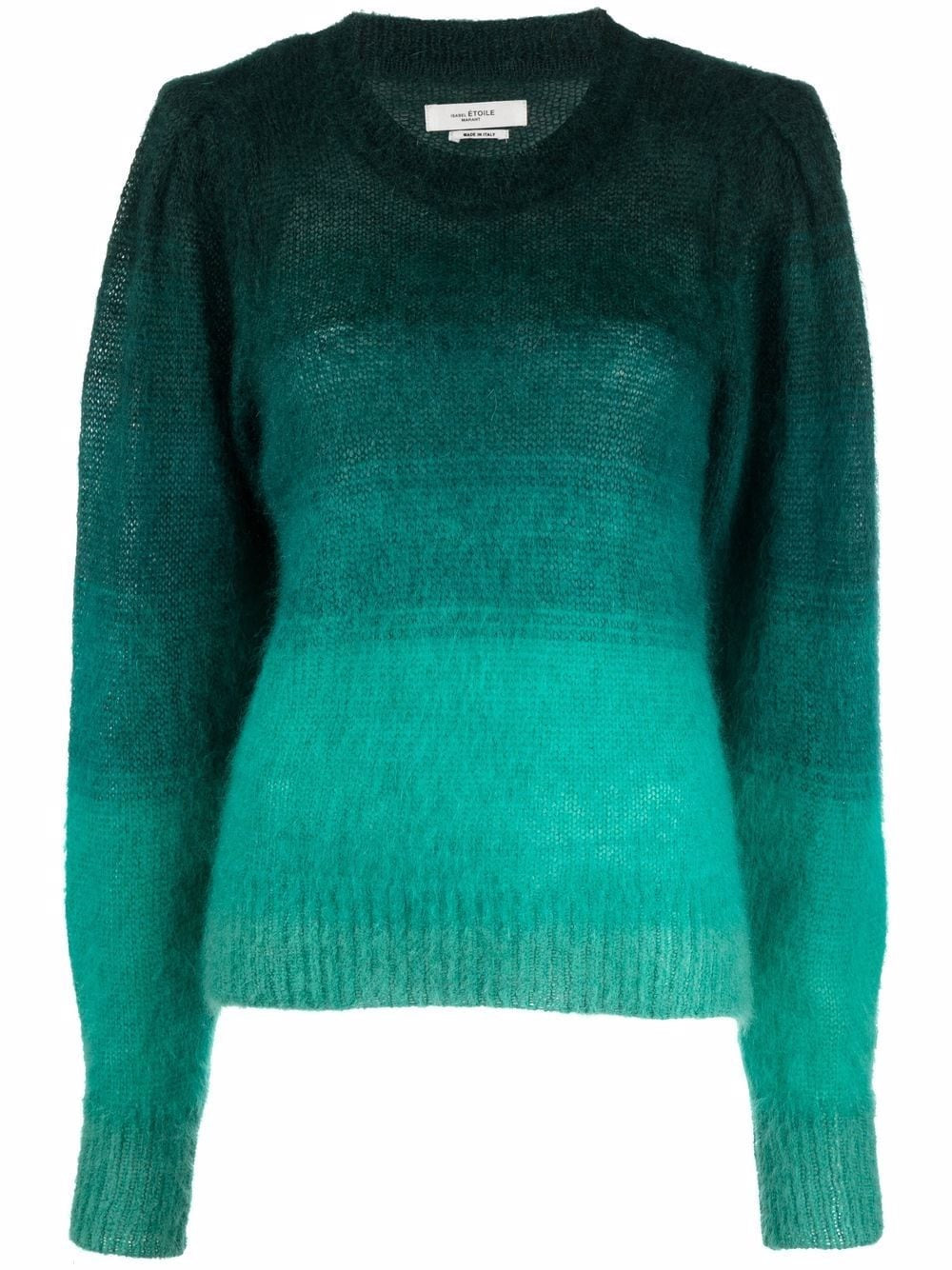 Isabel Marant Womens Emma Pullover in Dark Green