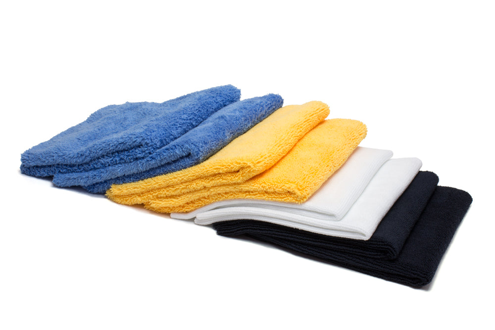 Edgeless Microfiber Detailing Towel Sample Pack (8 Pack)