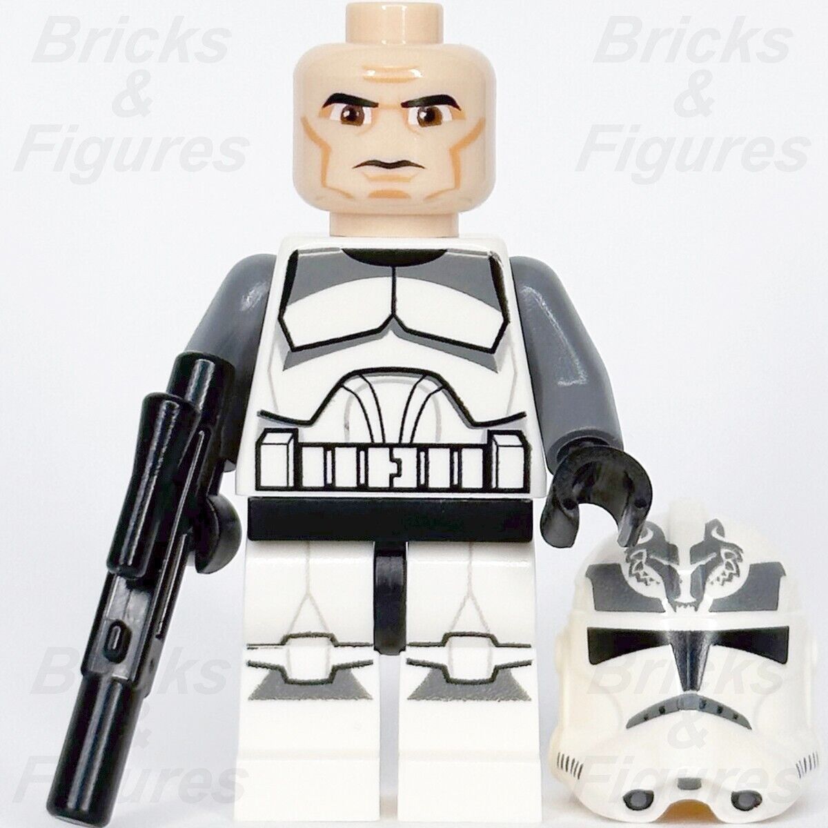 Captain Rex LEGO Star Wars Minifigure Phase 2 Trooper Clone Wars 75012