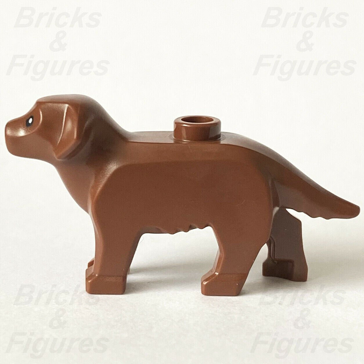 City Town LEGO® Black Dachshund Sausage Dog Animal Build-A-Minifigure BAM  New