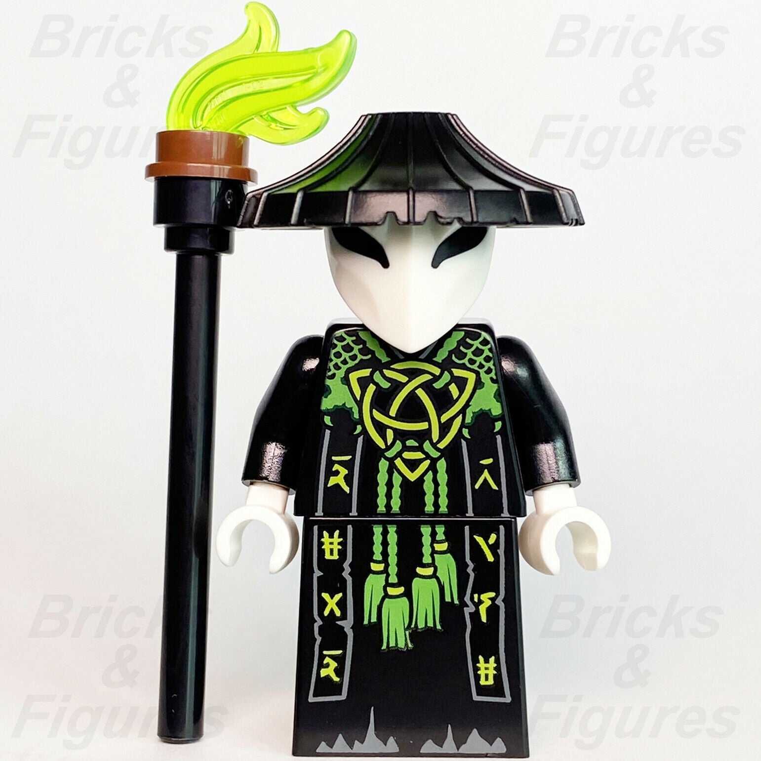 LEGO Ninjago Crystalized: General Vangelis Minifigure with Crystal
