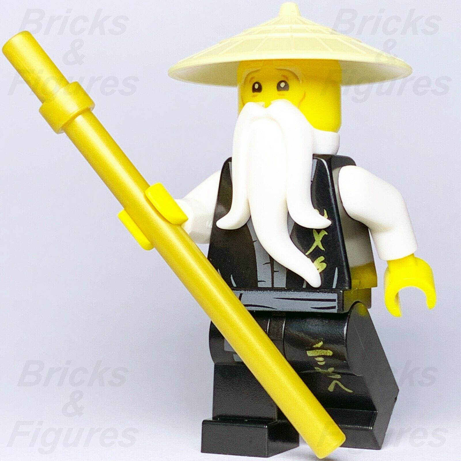 LEGO® Ninjago Master Sensei Wu Minifigure Gold Robe Legacy Golden 71741  njo658