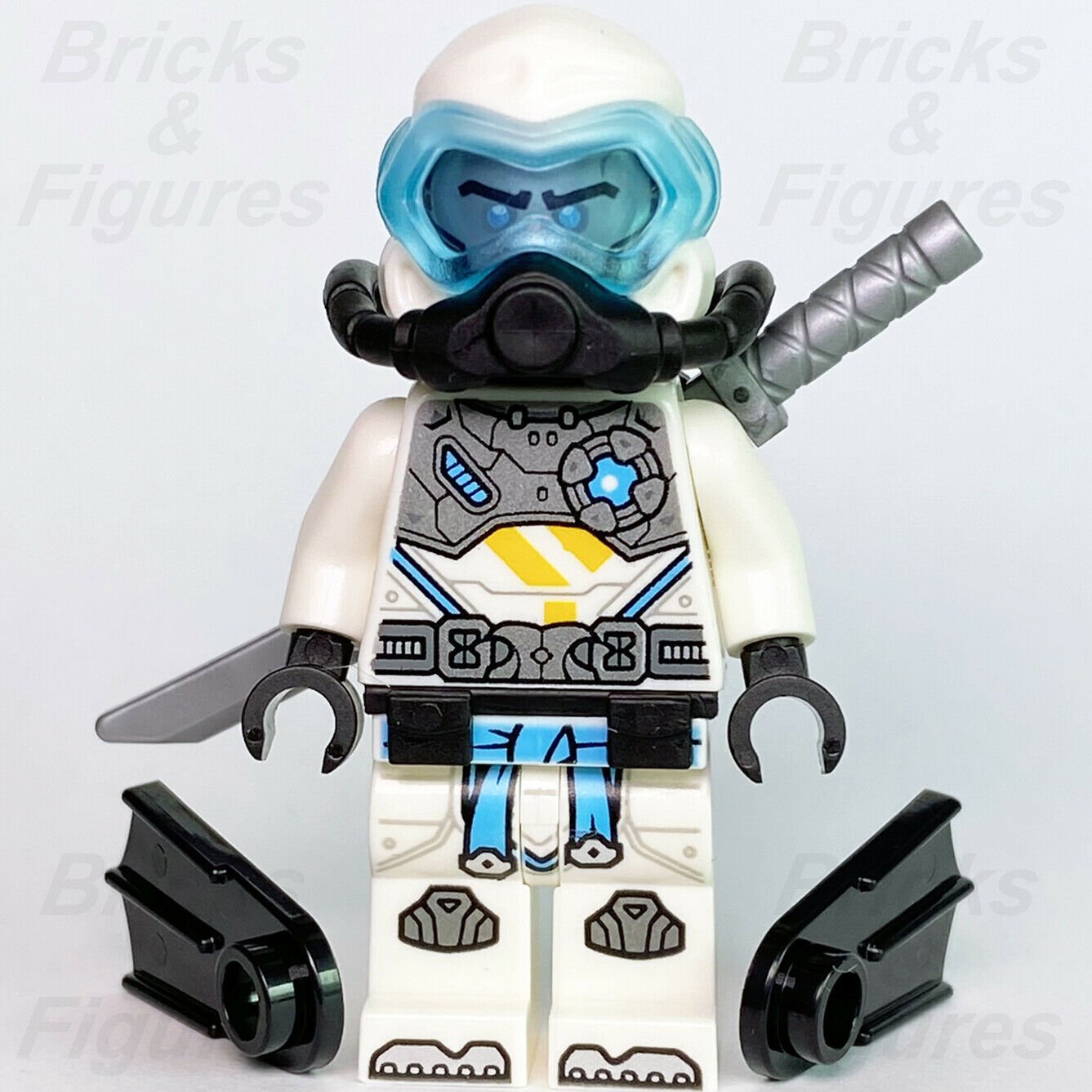 Ninjago LEGO Zane with Scuba Gear Seabound Ninja Minifigure 71756 7175