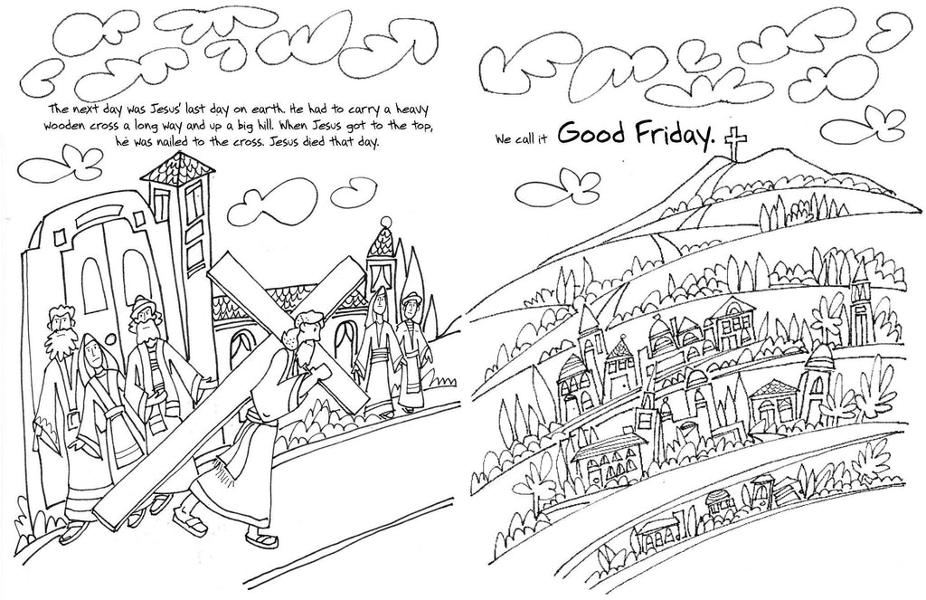 Download He Is Risen A Lenten Coloring Book Ucc Resources