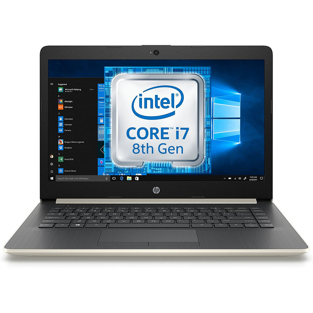 Hp 14 Laptop I7 8th Gen 16gb Ram 256gb Nvme Ssd 14 Ck0599sa Full Hd The Tech Outlet 4228