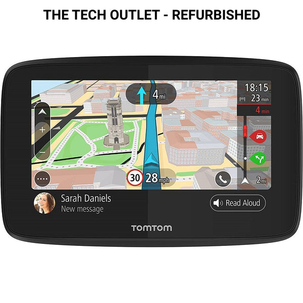 Helemaal droog typist regio Refurbished TomTom GO 520 5" Car Sat Nav World Maps & Lifetime Updates –  The Tech Outlet