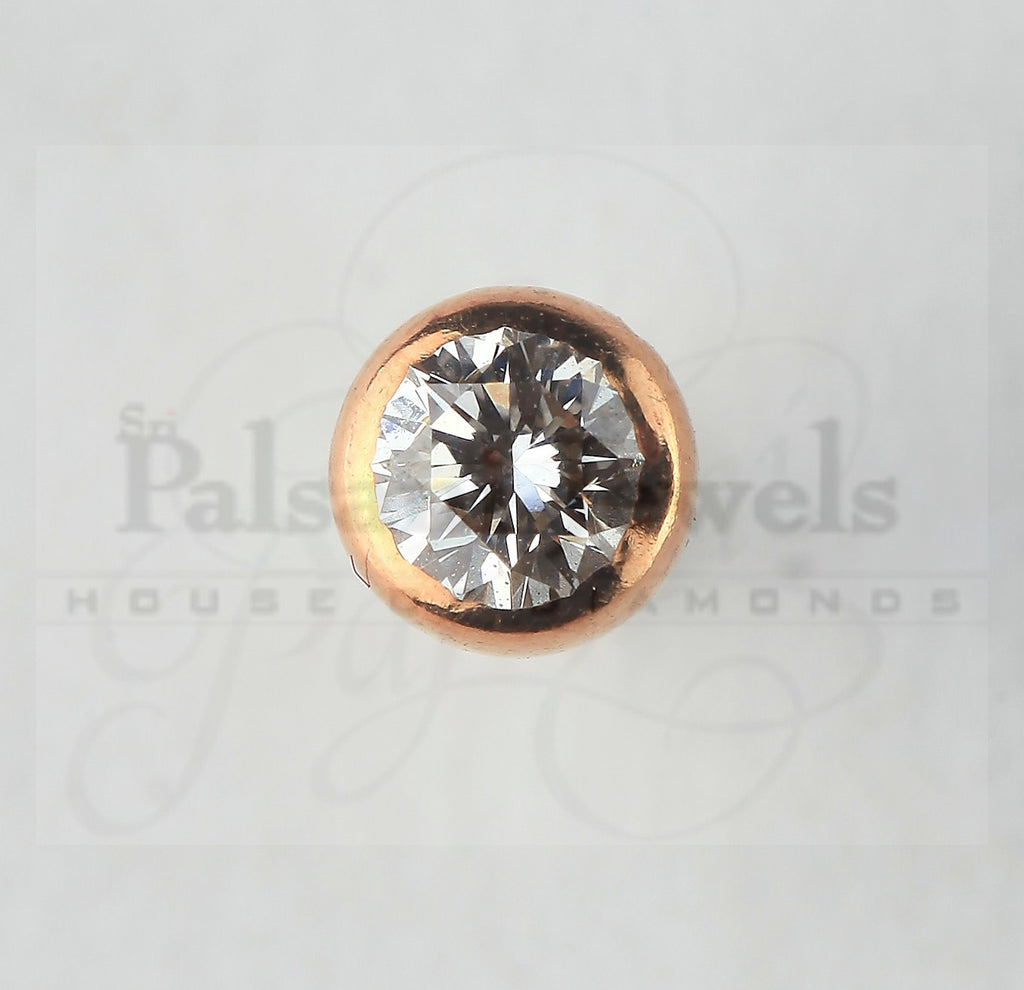 diamond nose pin 1 stone