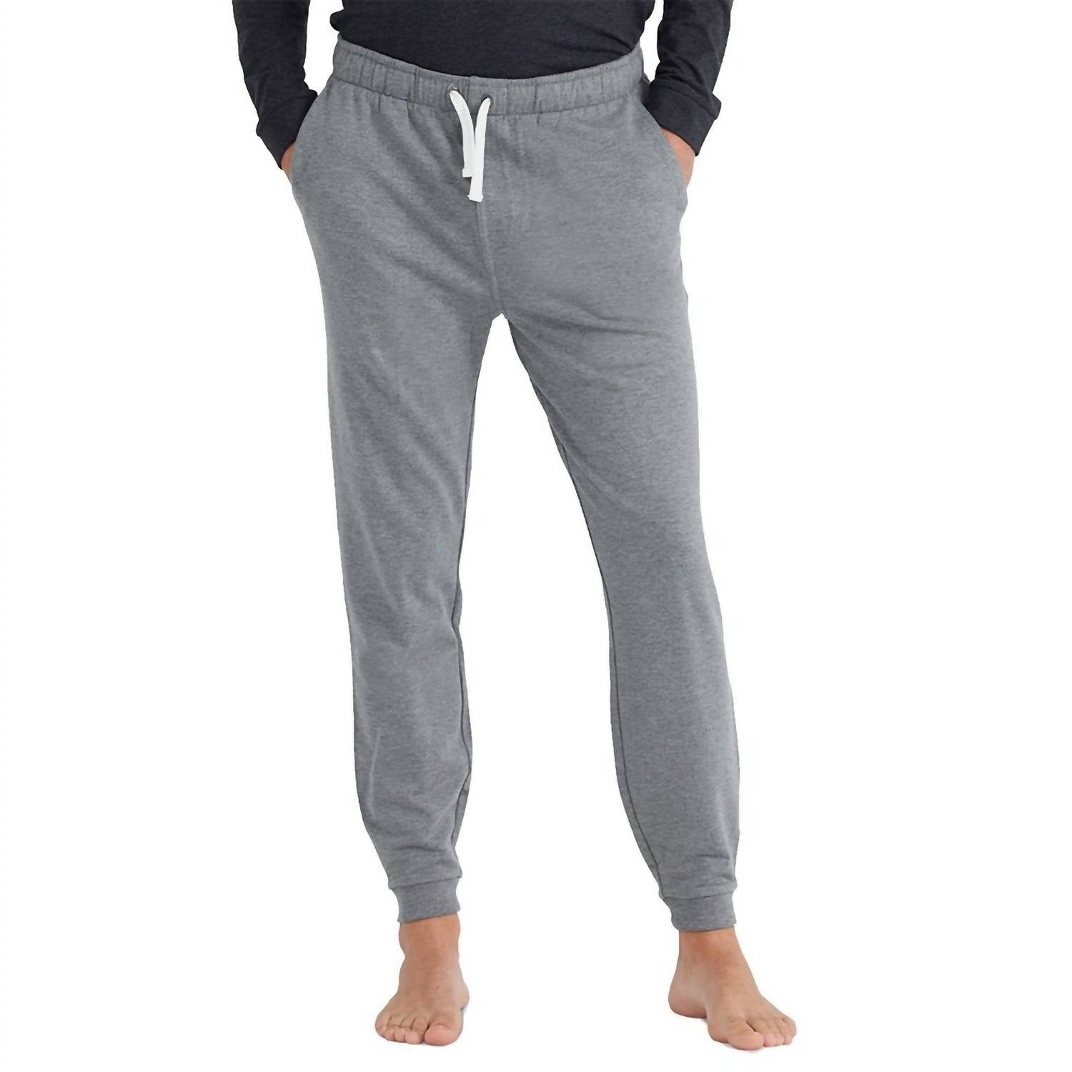 Shop Free Fly Bamboo Heritage Fleece Jogger In Heather Graphite In Grey