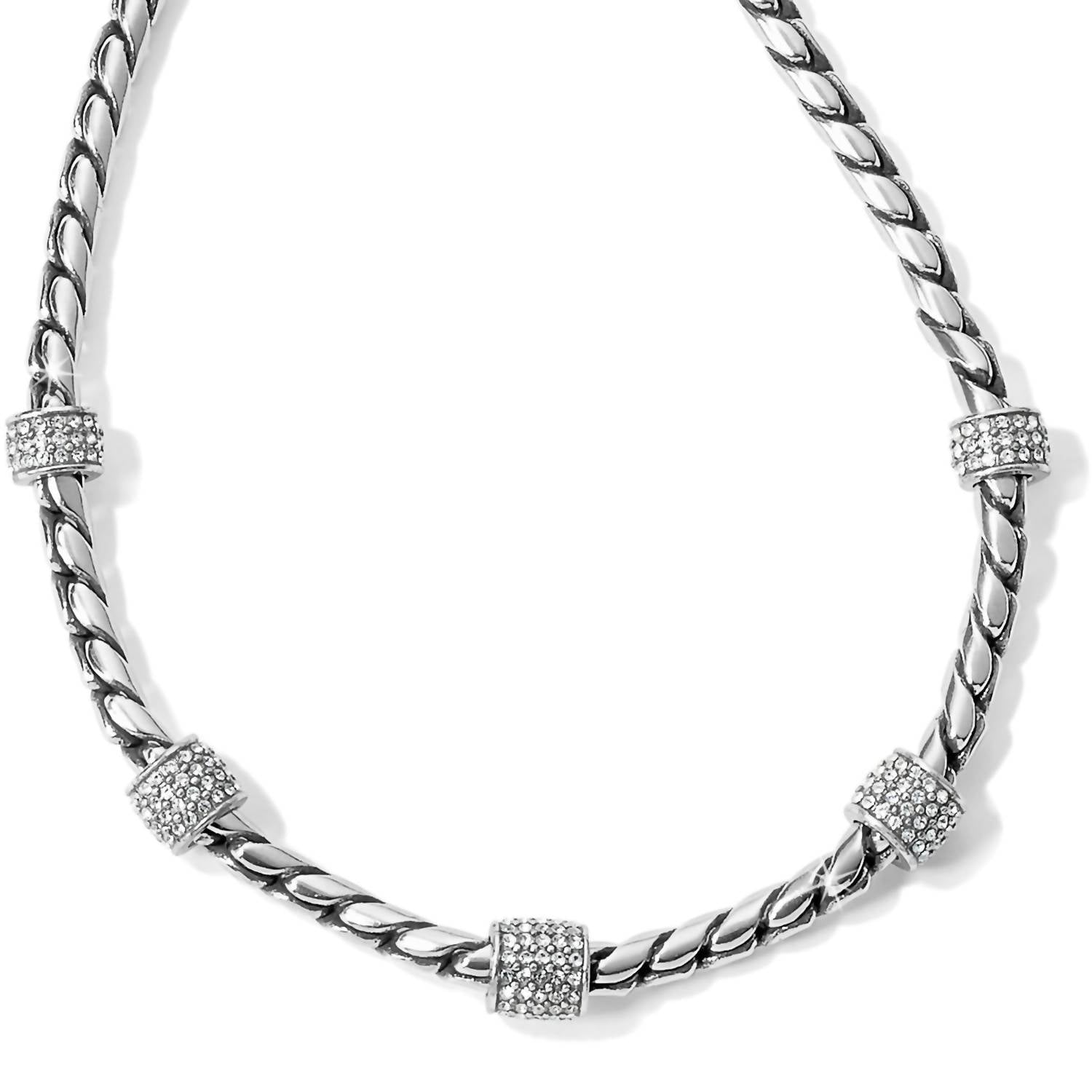 Shop Brighton Women's Meridian Necklace In Silver