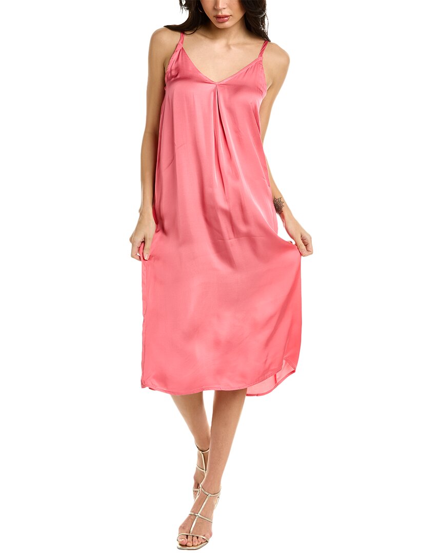 Nation Ltd Shiloh Midi Dress In Pink