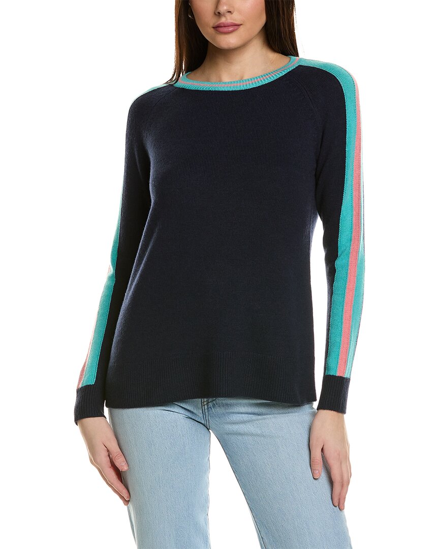 Sail To Sable Wool Sweater In Blue
