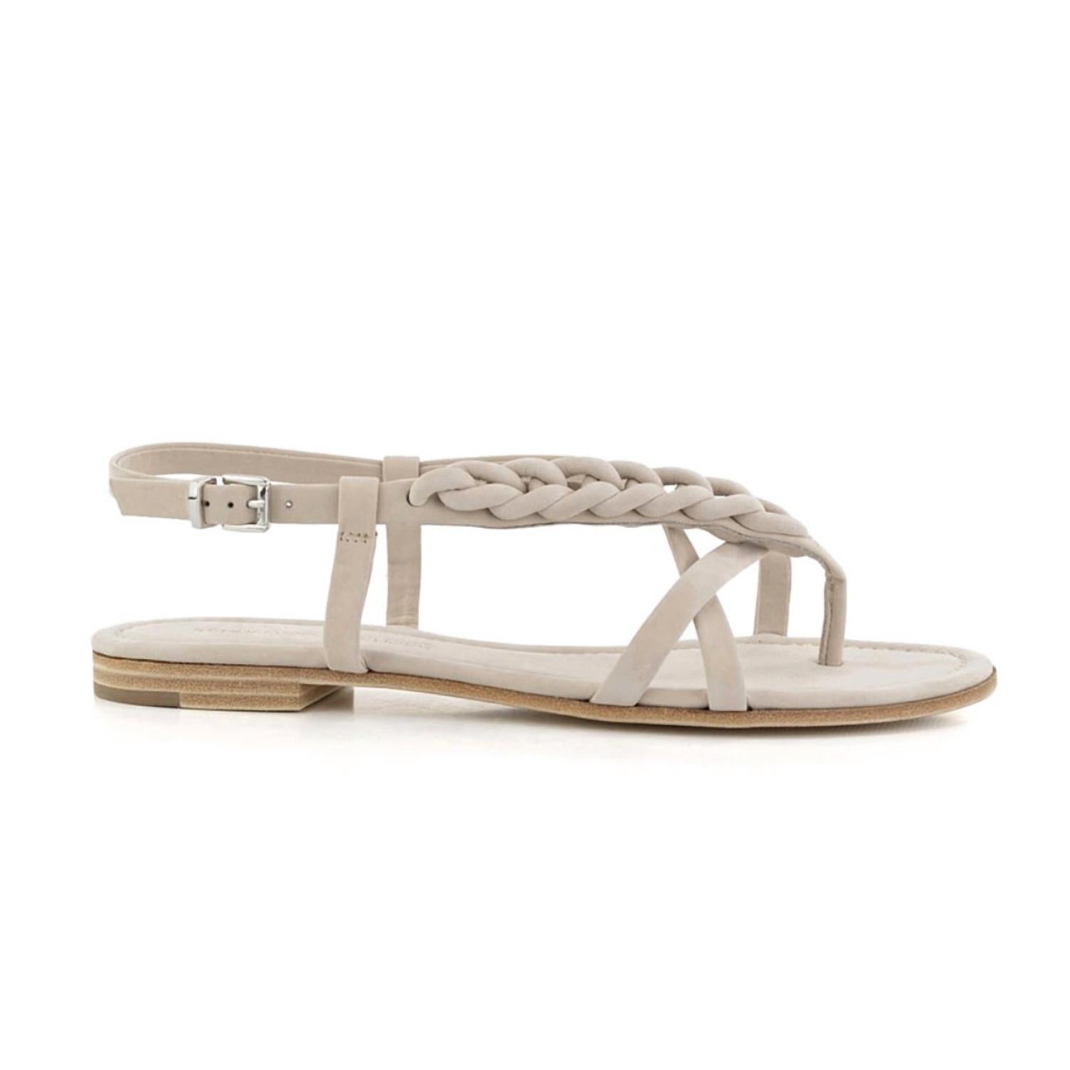 Kennel & Schmenger Fabulous Strappy Sandals In Almond In White