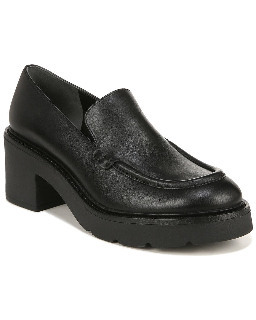 Vince Rowe Leather Loafer In Black