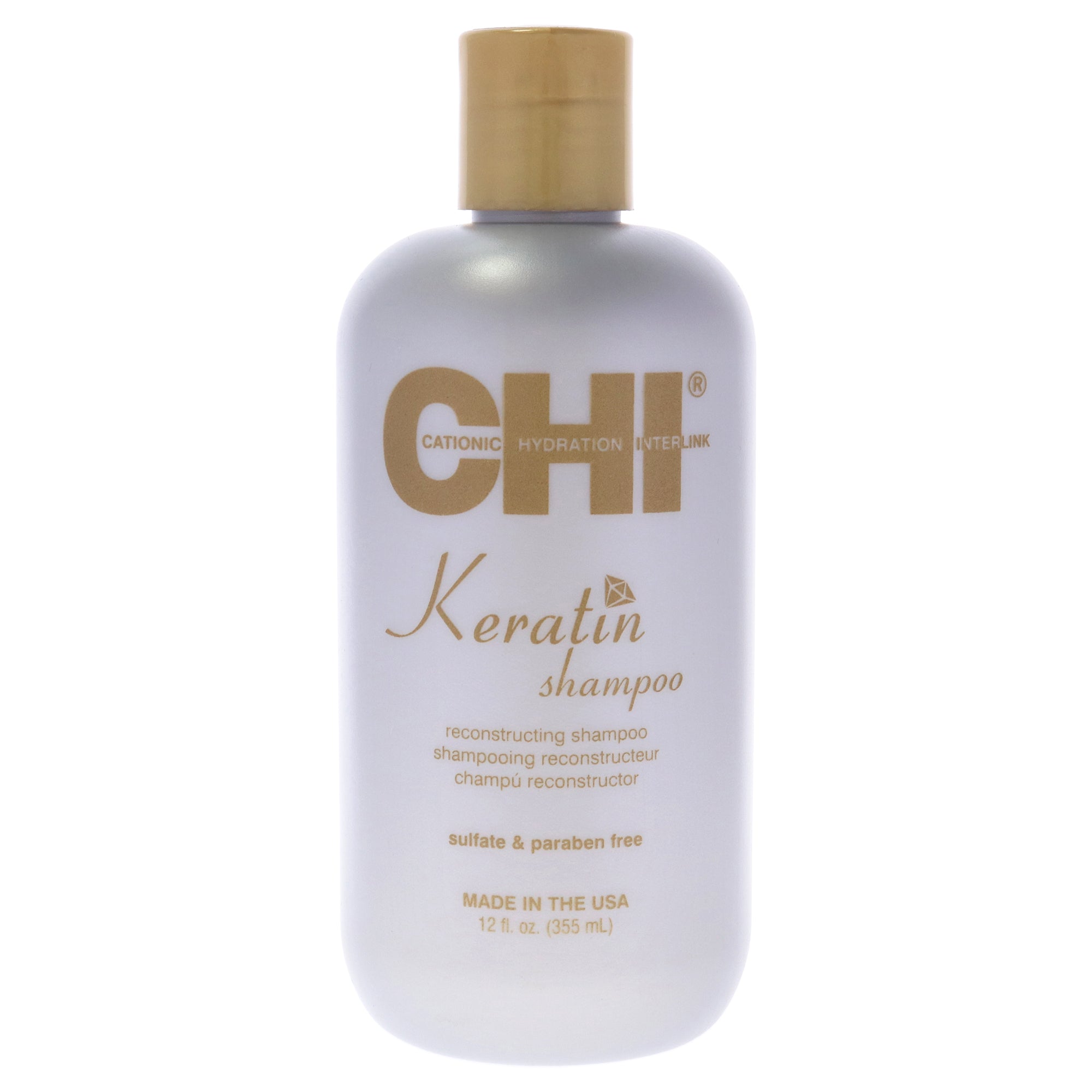 Chi Keratin Reconstructing Shampoo By  For Unisex - 12 oz Shampoo In White