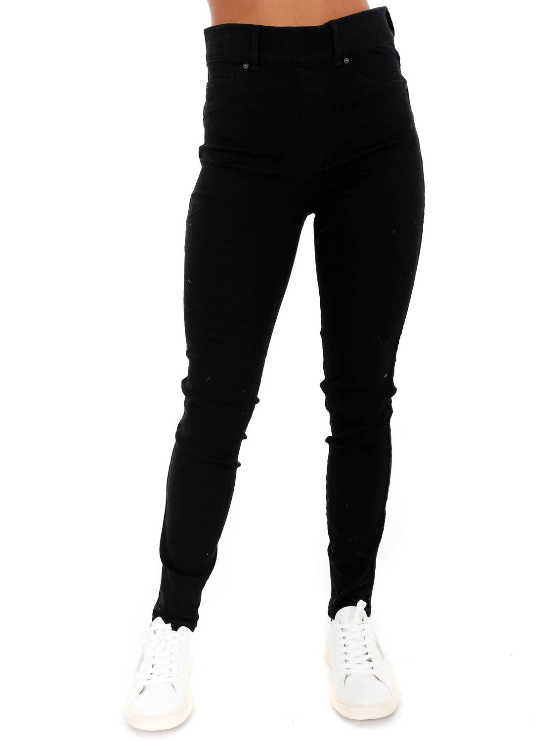 Shop Spanx Clean Skinny Jean In Black