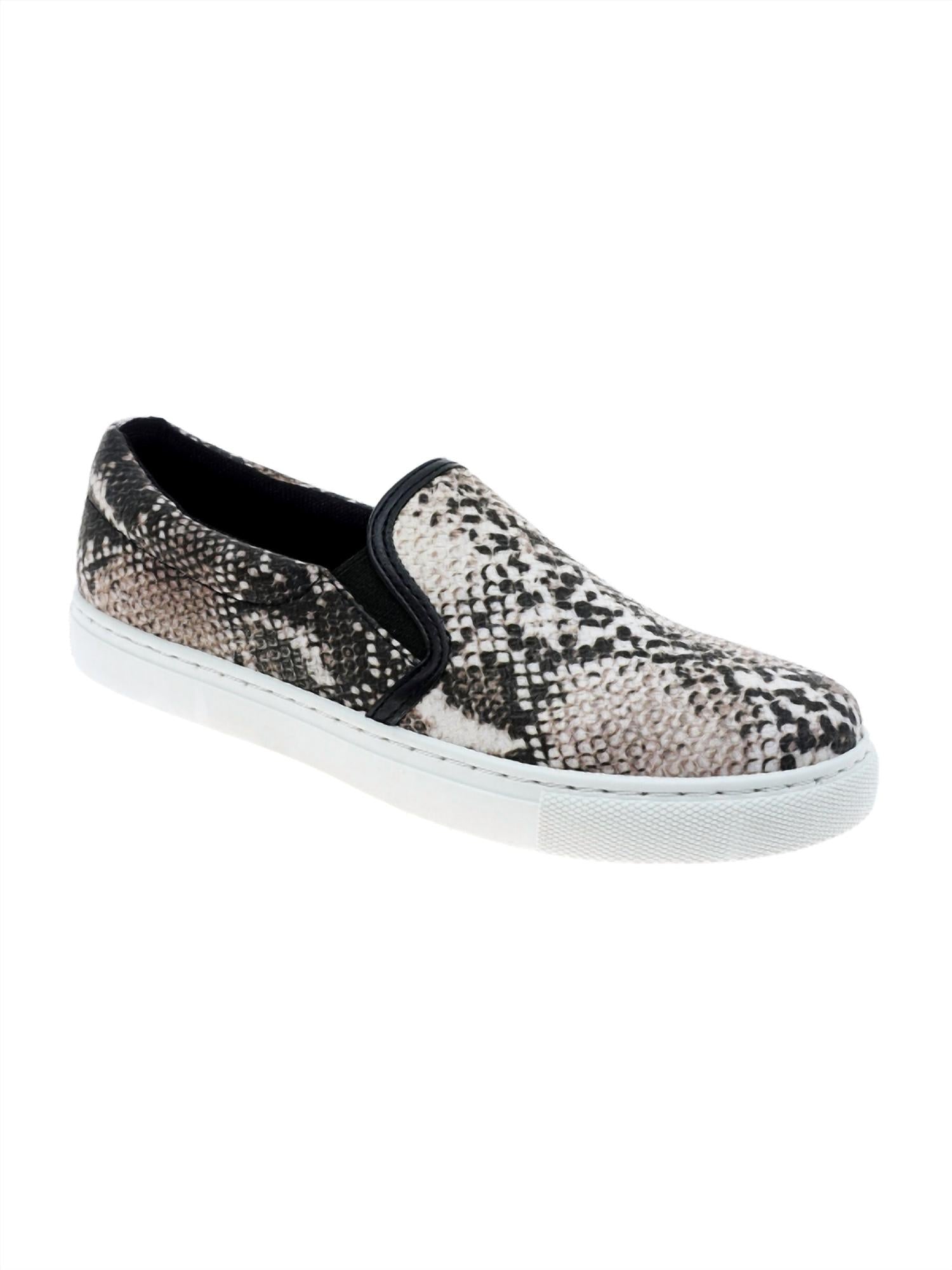 Shop Pierre Dumas Traveler 4 Sneakers In Taupe/snake In Black