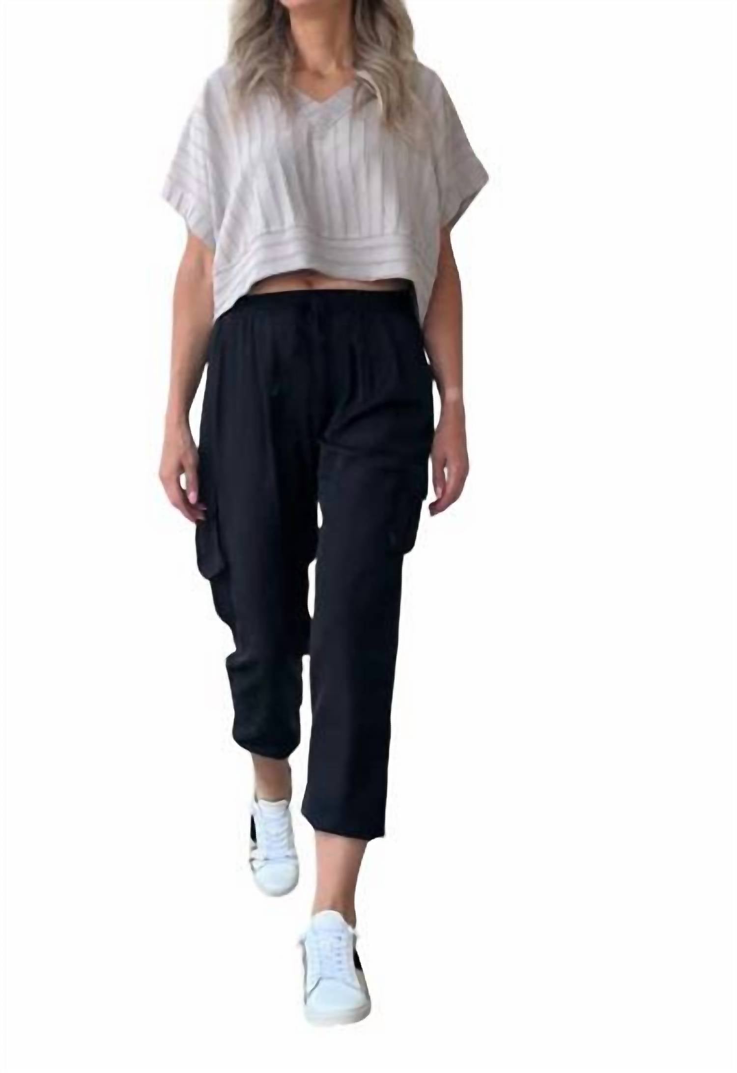 Shop Glam Milo Jogger Pant In Black