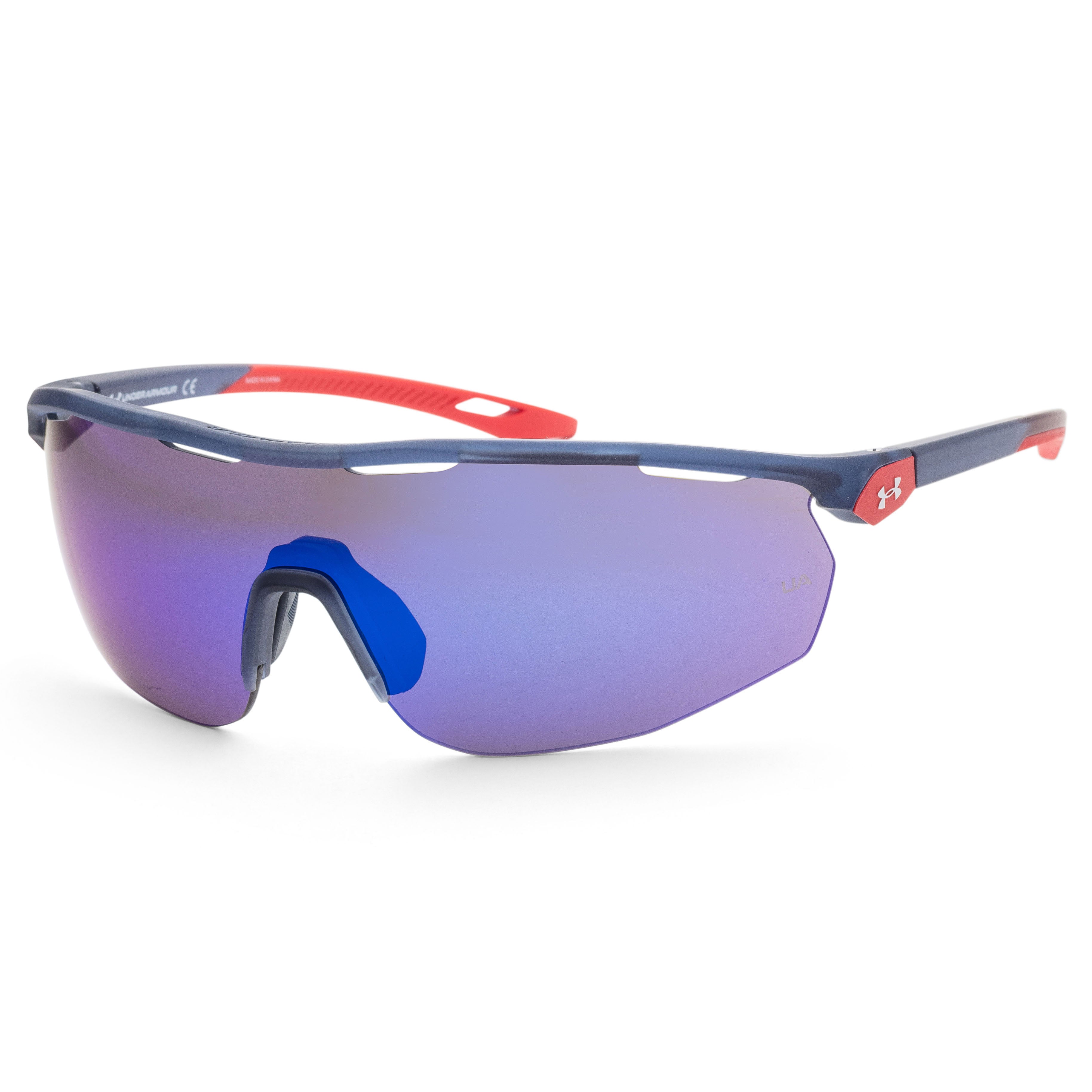 Shop Under Armour Men's 99 Mm Blue Sunglasses Ua0003gs-0pjp-99