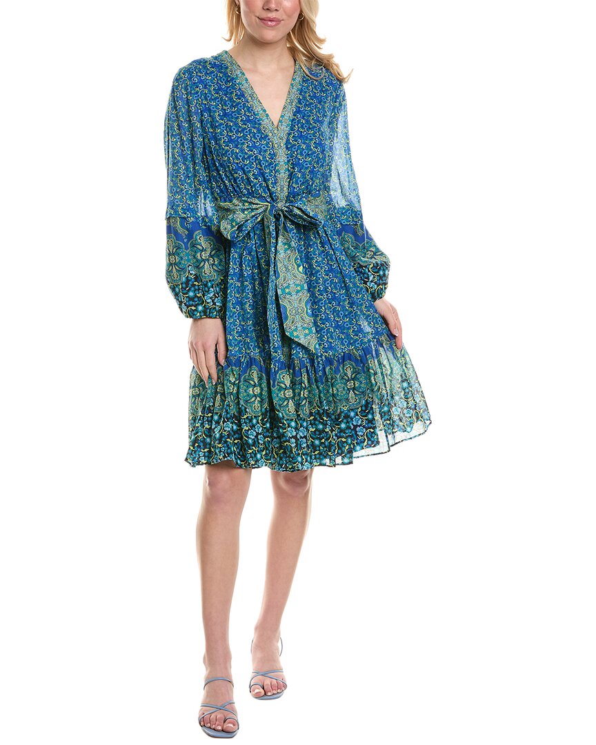 Kobi Halperin Luanne Midi Dress In Blue