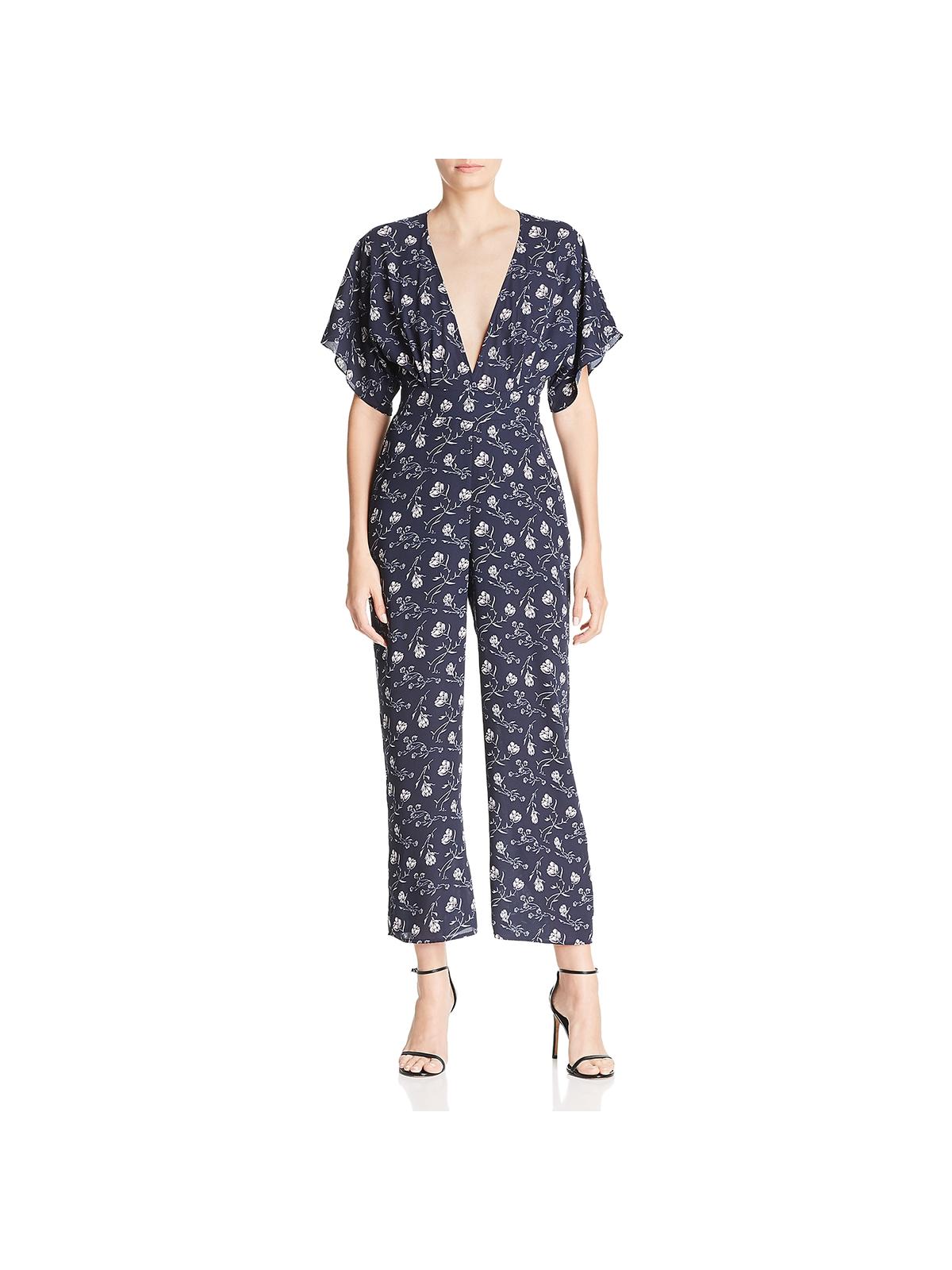Likely Adelaide Womens Floral V-neck Jumpsuit In Multi