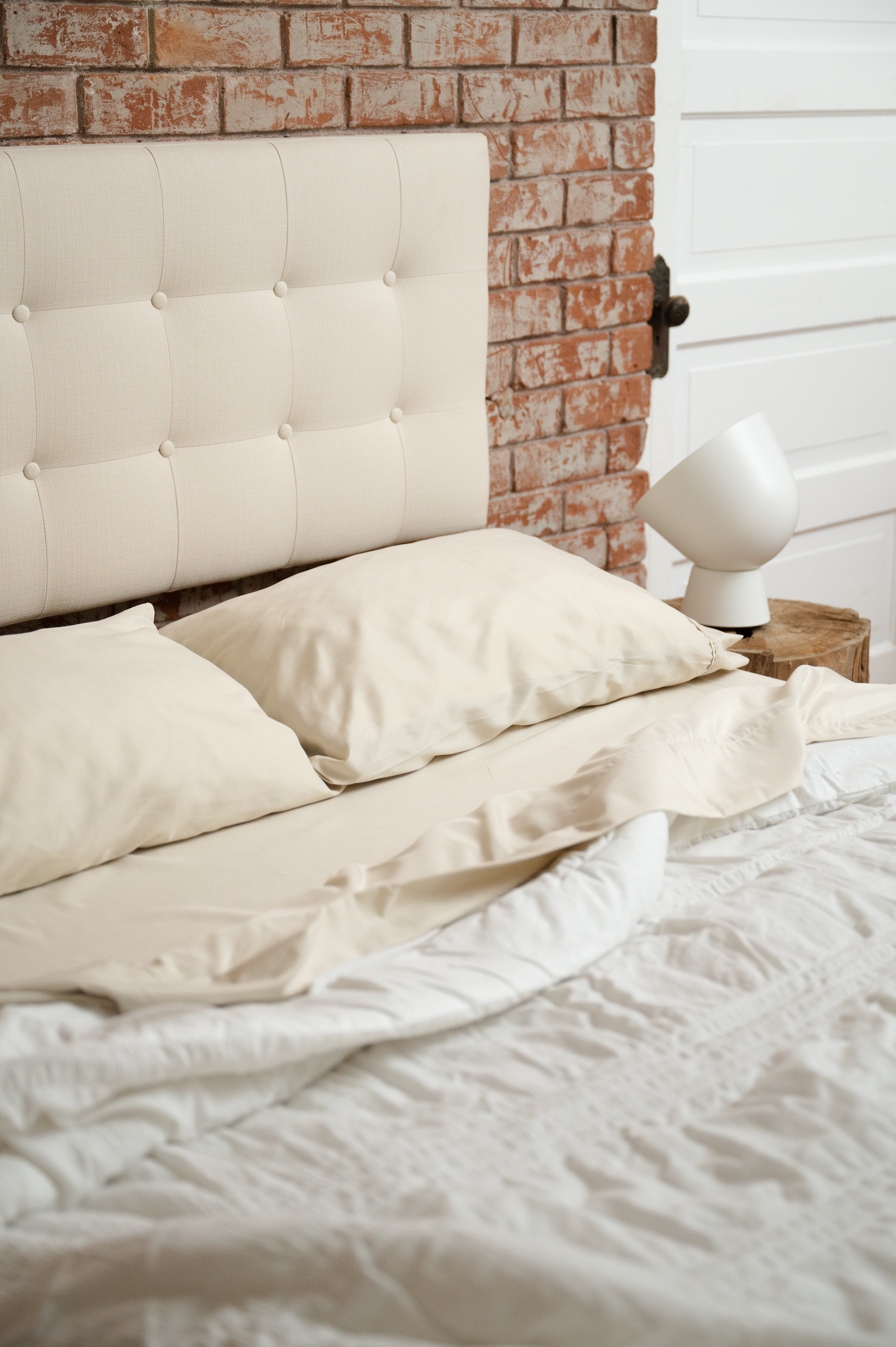 Streamdale 4-Piece Cream Bamboo Queen Hypoallergenic Sheet Set