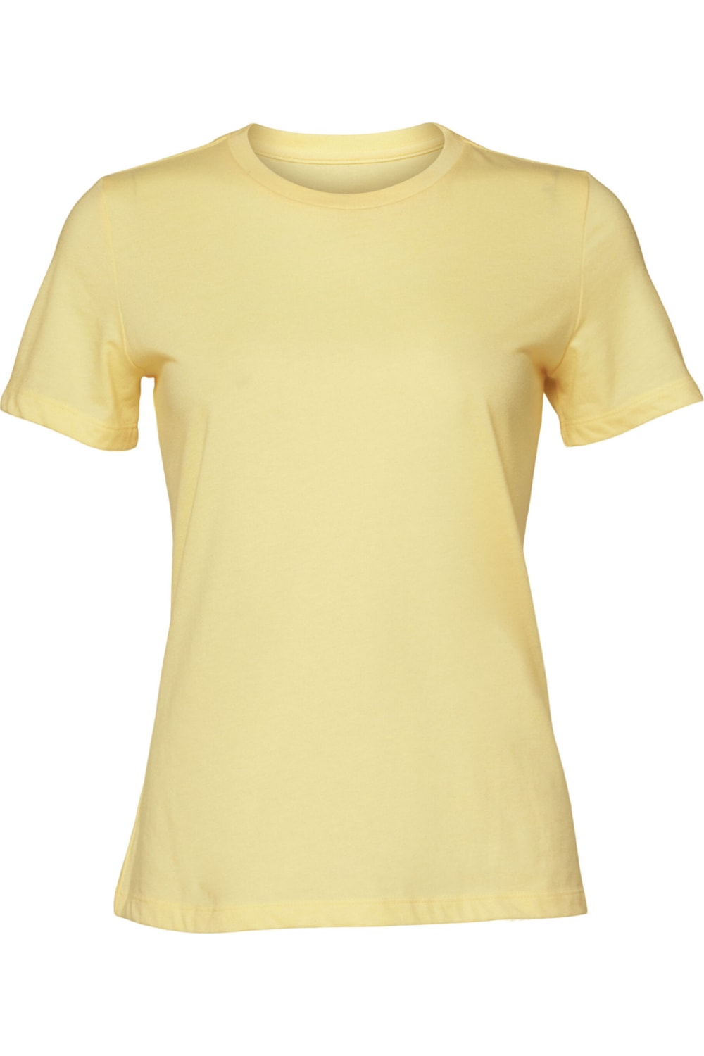 Bella+canvas Bella + Canvas Womens/ladies Heather Jersey Relaxed Fit T-shirt In White