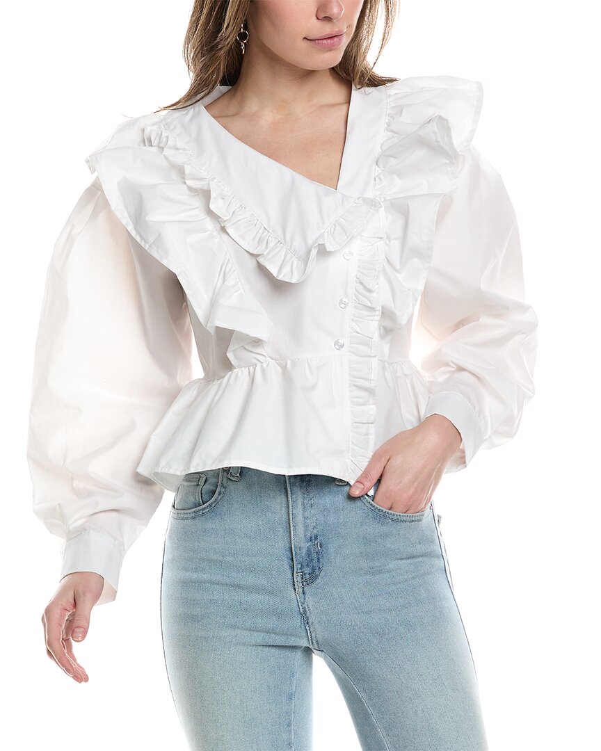 Shop 70/21 Ruffle Top In White