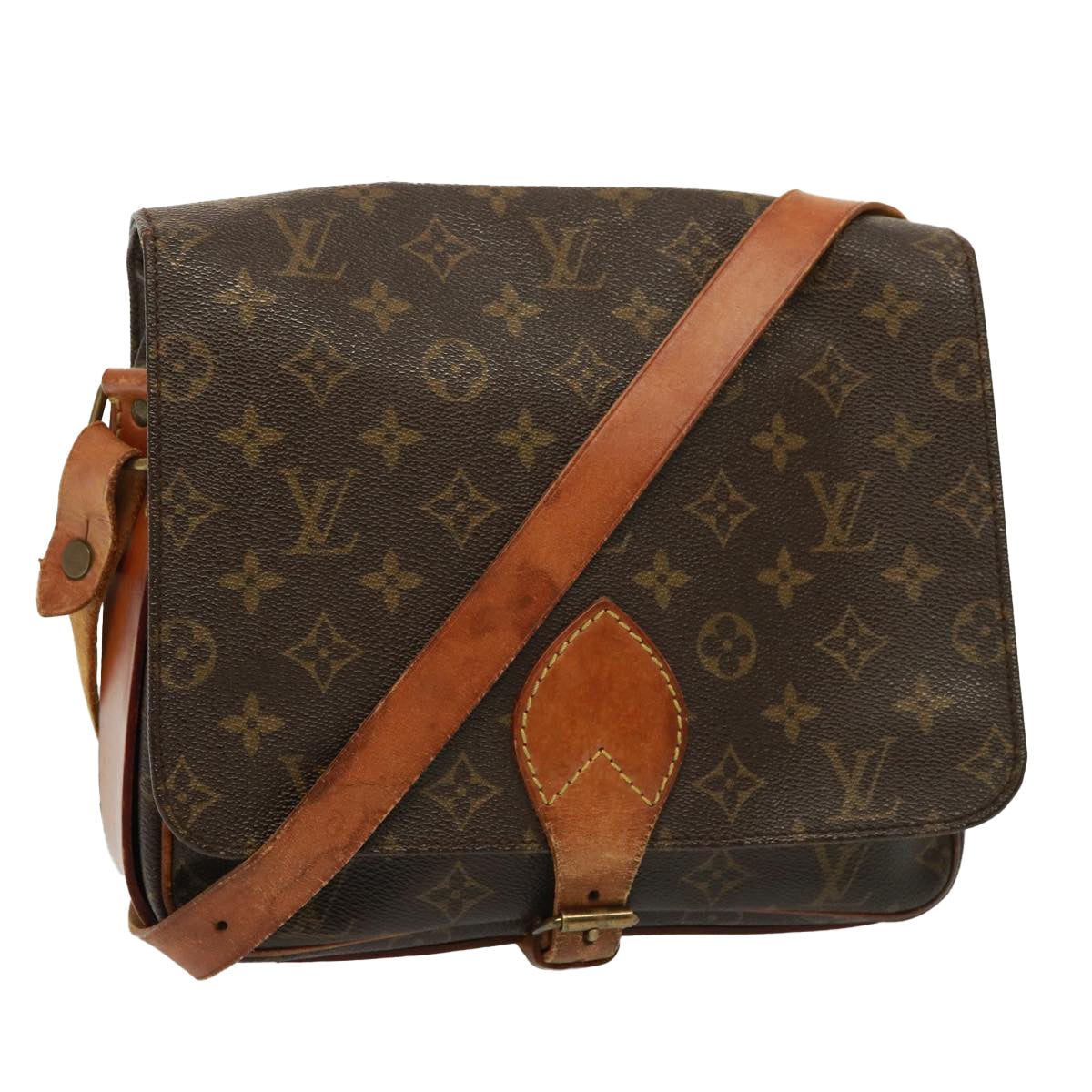 Image of Louis Vuitton Monogram Cartouchiere Gm Shoulder Bag