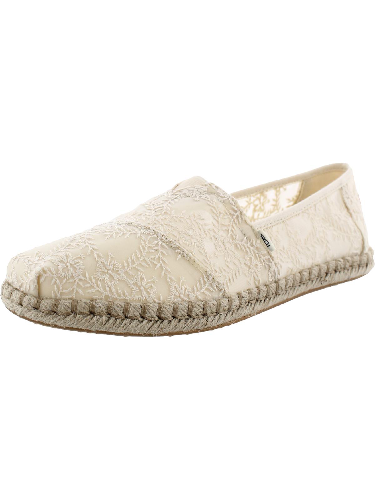 Toms Alpargata Rope Womens Slip On Casual Loafers In Multi