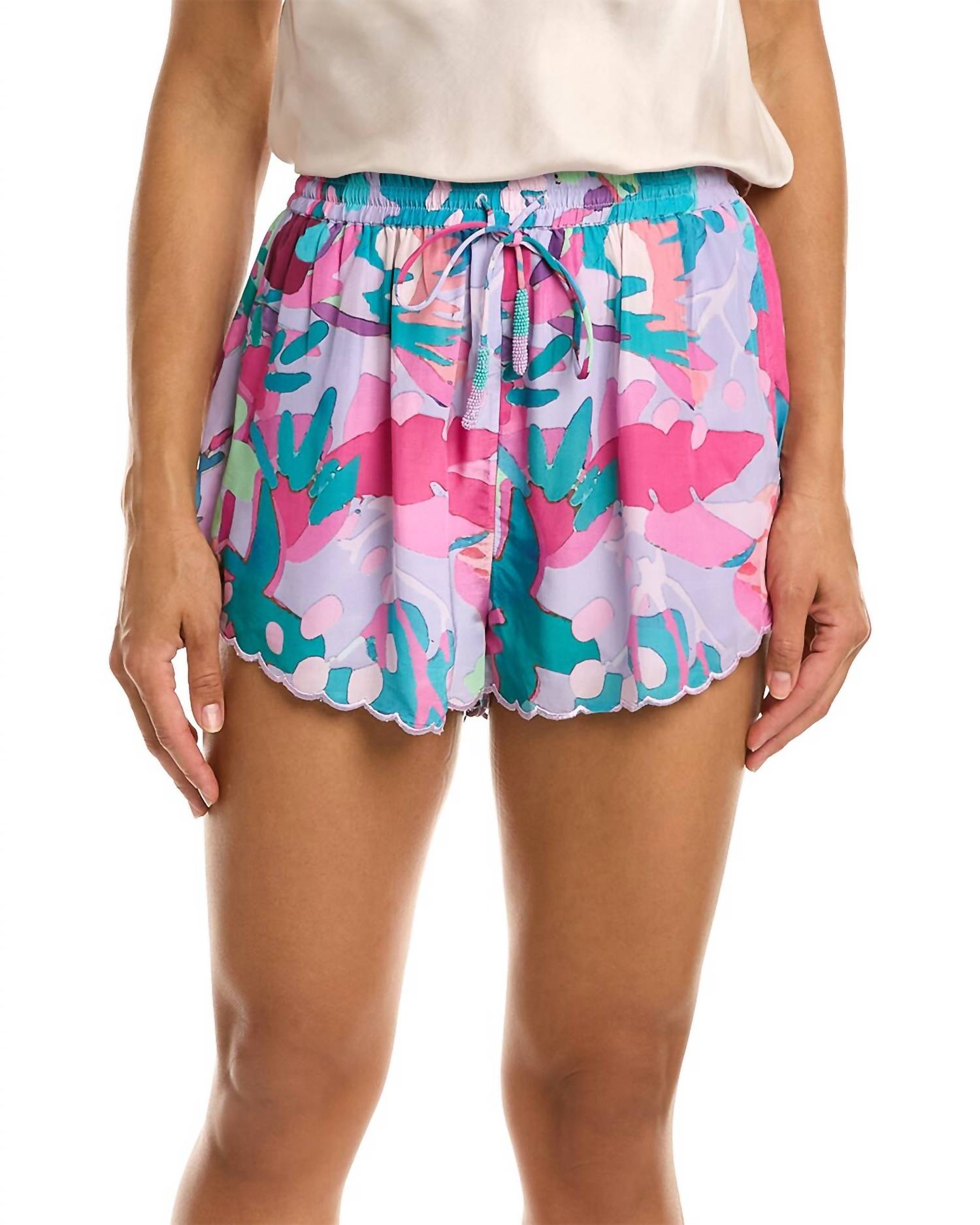 Shop Rococo Sand Lyan Shorts In Lilac In Multi