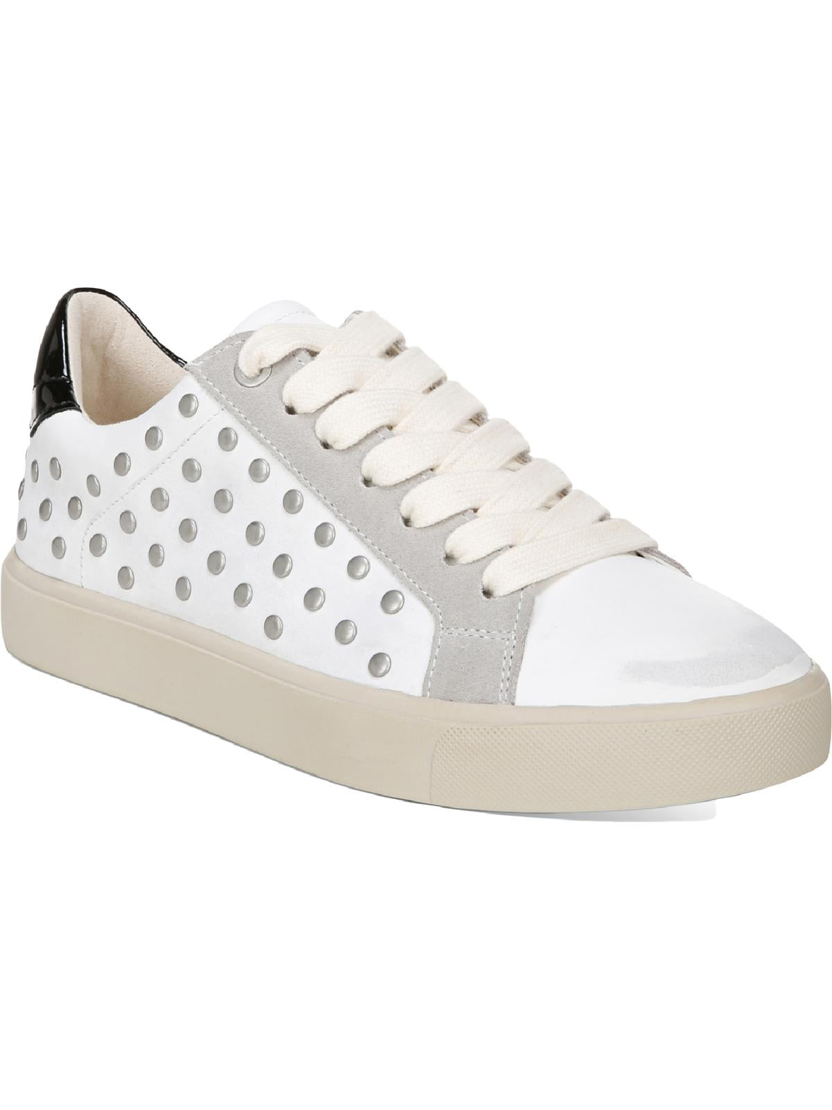 Sam Edelman Esme Womens Leather Sneakers Athletic And Training Shoes In White