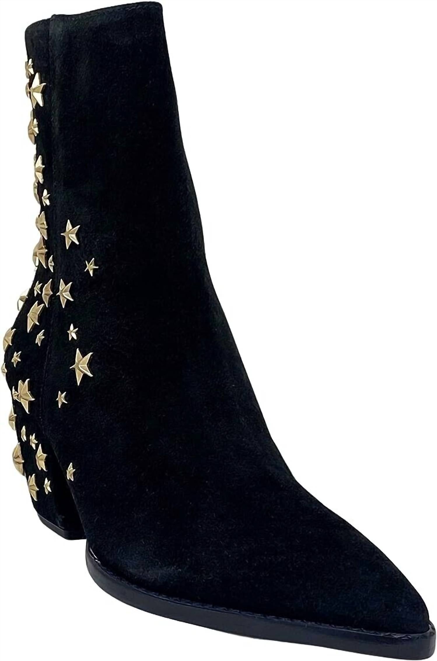 Shop Matisse Caty Boot Limited Edition In Black Suede In Blue