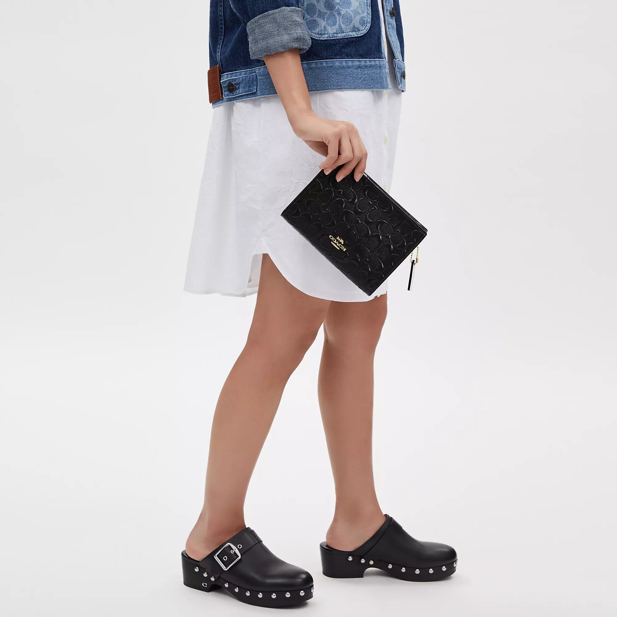 Coach Outlet Slim Crossbody In Signature Leather