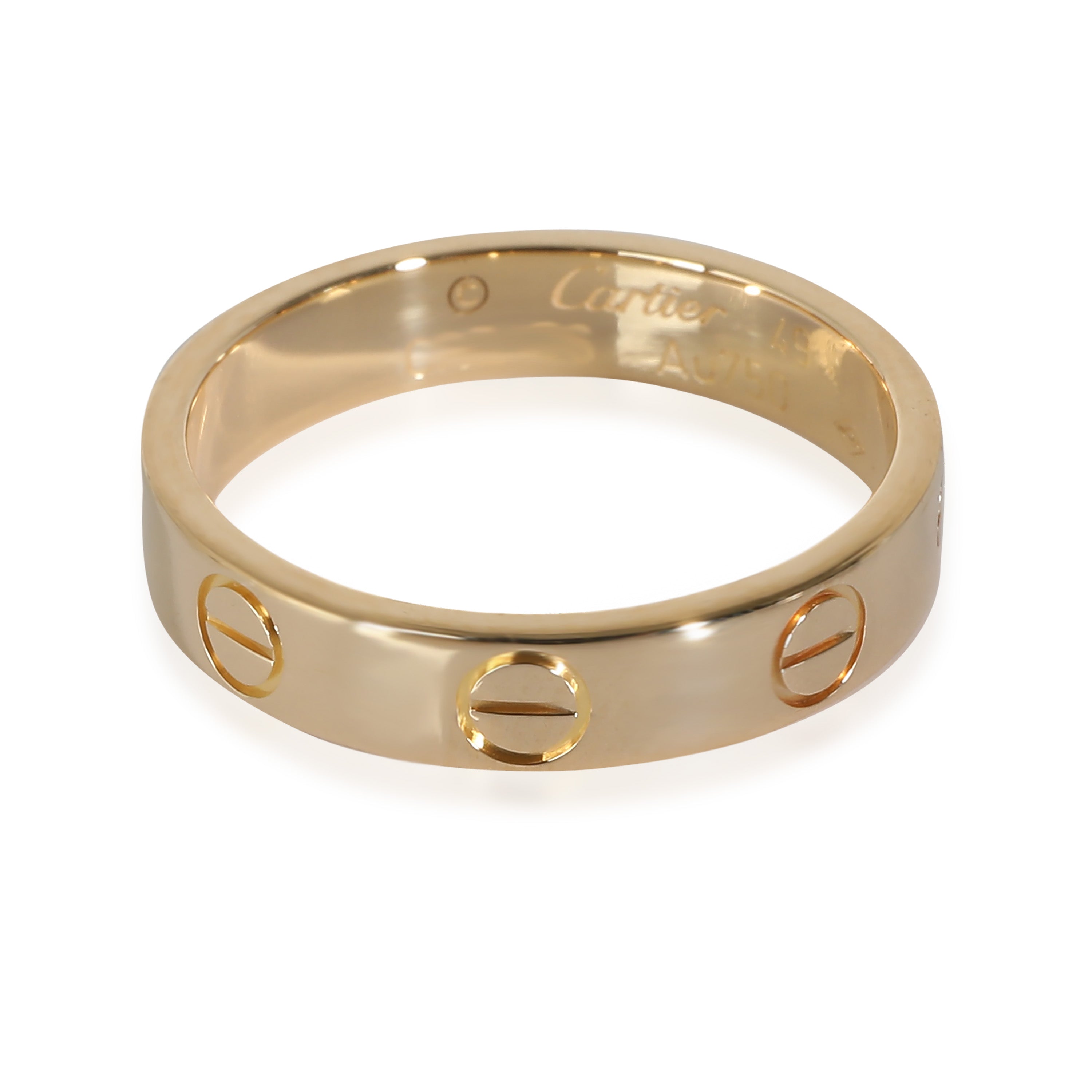 image of Cartier Love Band in 18k Yellow Gold