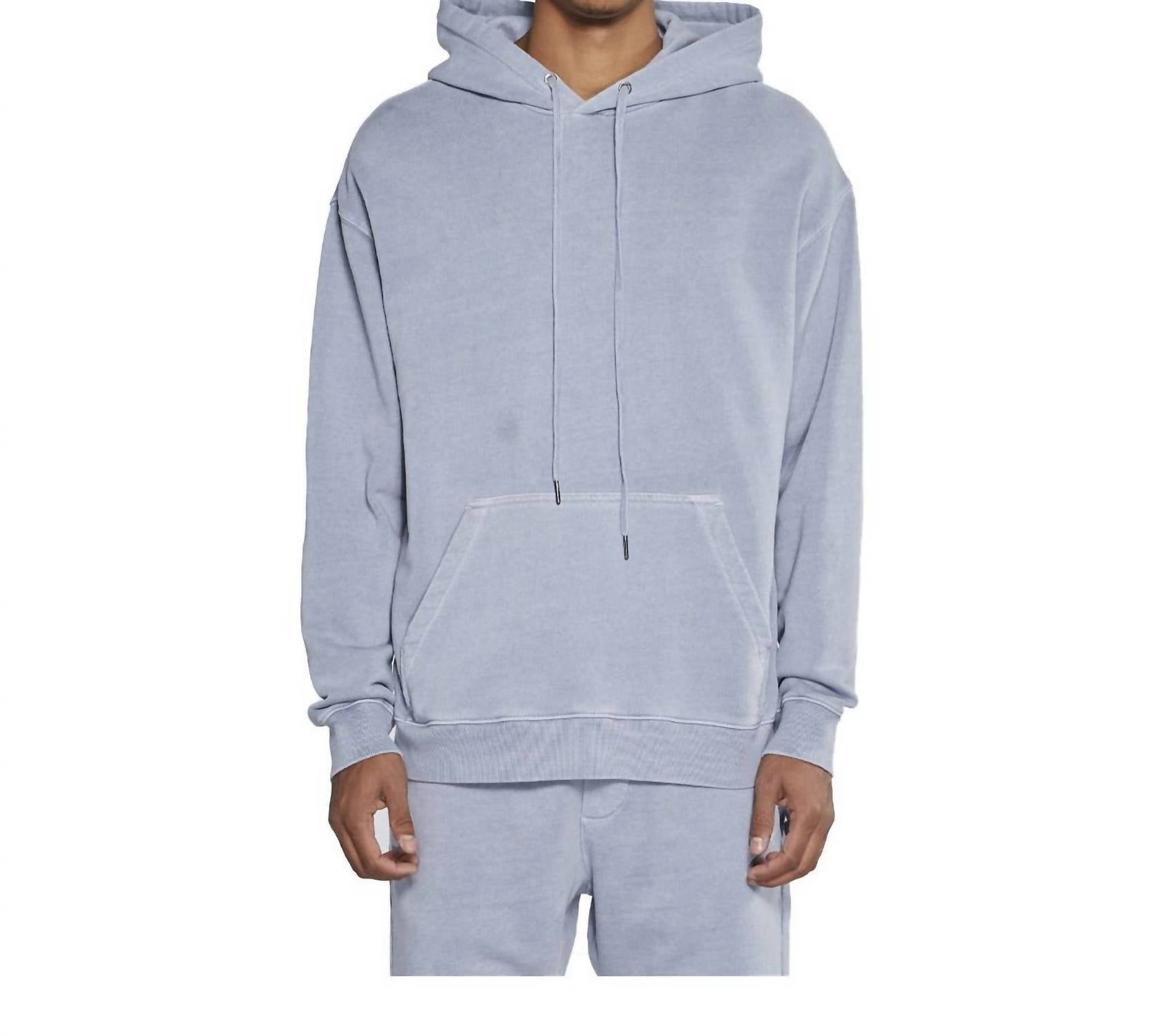 Ksubi 4x4 Biggie Hoodie In Storm In Blue