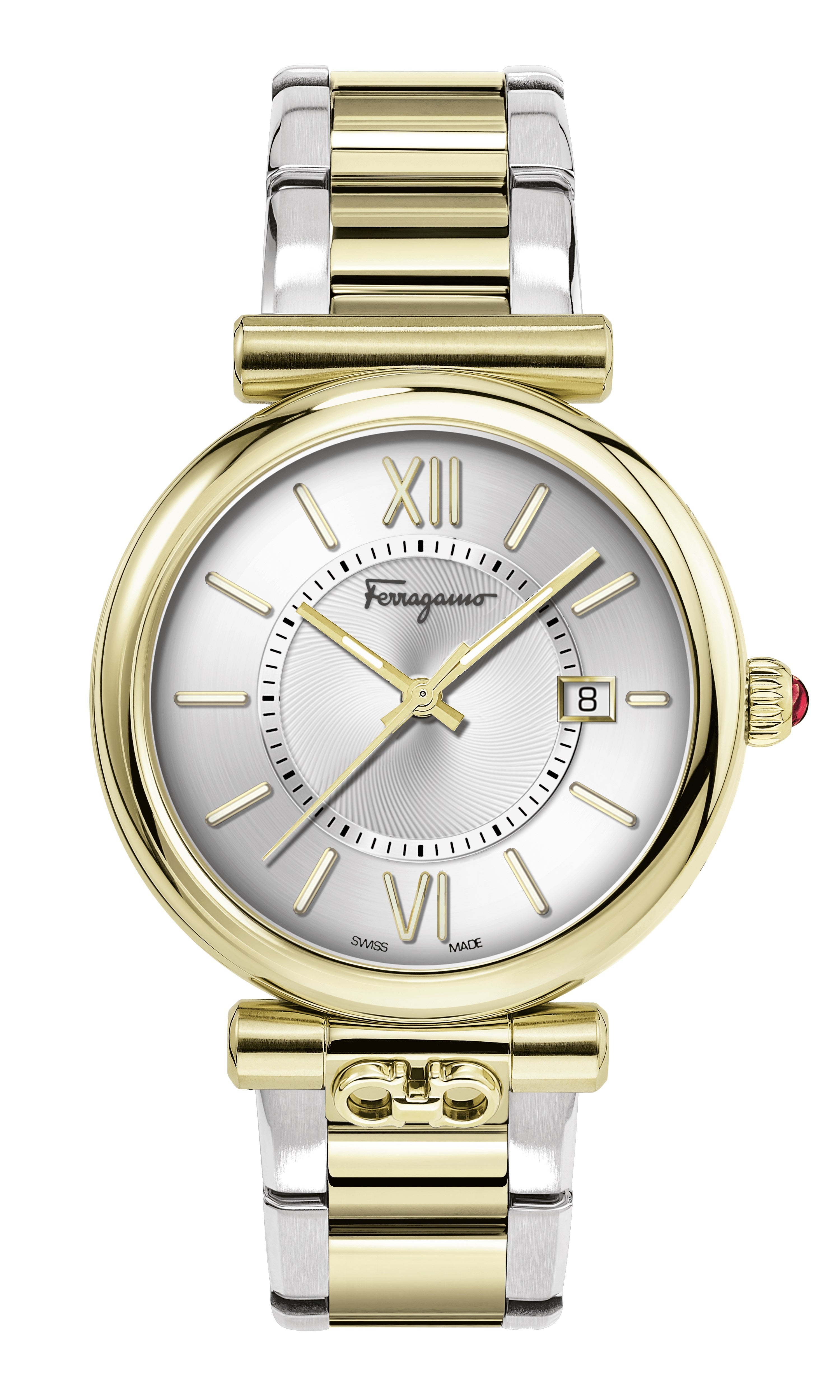 Ferragamo Women's 40mm Quartz Watch In Gold