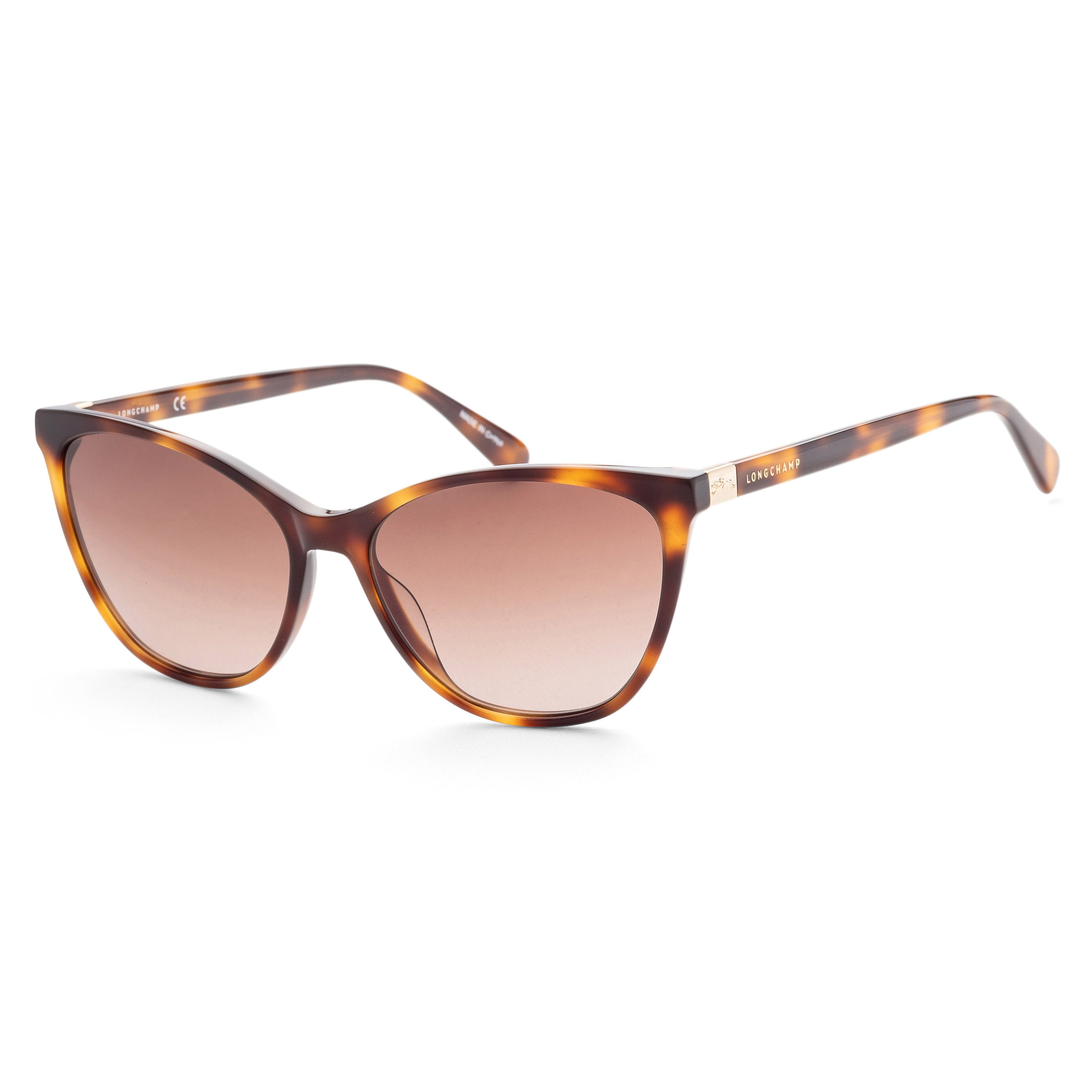 Shop Longchamp Women's 57mm Havana Sunglasses In Brown