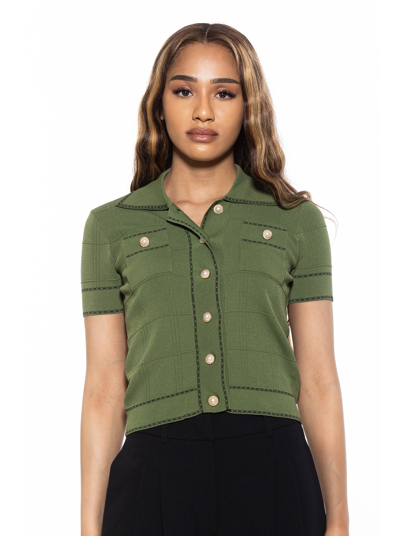 Shop Alexia Admor Arya Top In Green