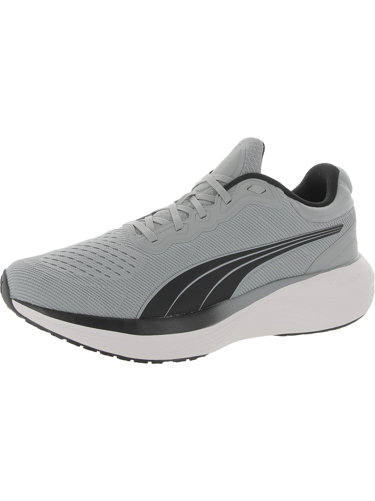 Puma Scend Pro Engineered Fade Mens Fitness Workout Running & Training Shoes In Black
