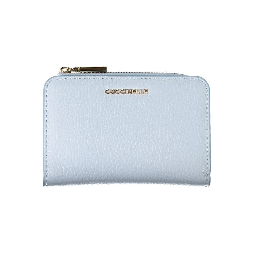 Shop Coccinelle Leather Women's Wallet In Blue