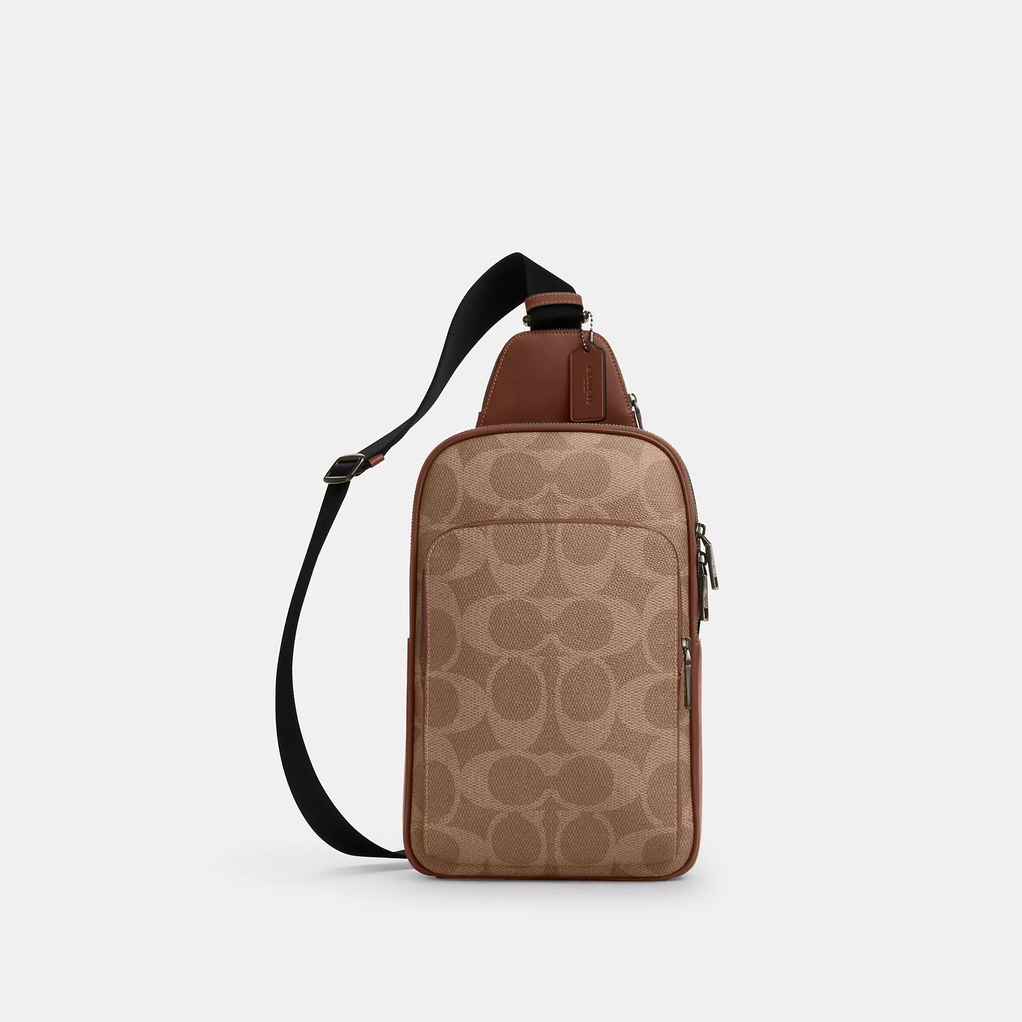 Coach Outlet Ethan Pack In Signature Canvas In Brown