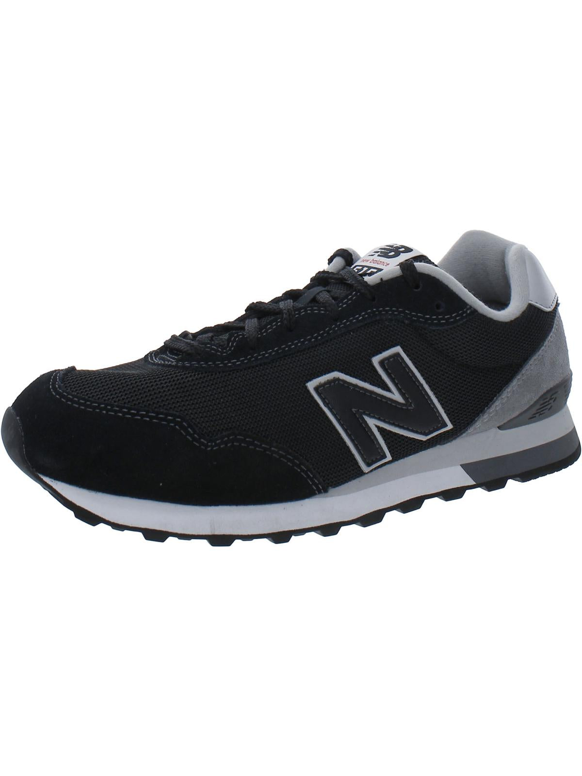 New Balance 515 Mens Suede Retro Running & Training Shoes In Black