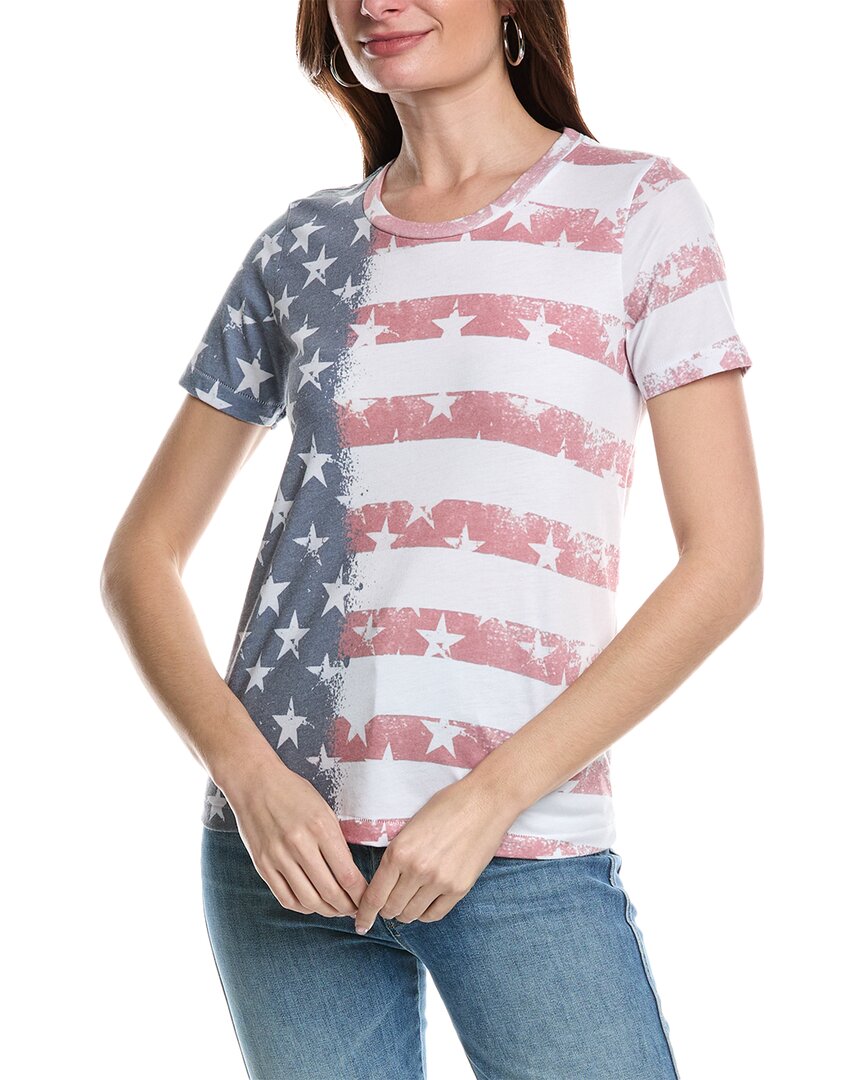 Sol Angeles Stars & Stripes T-shirt In Green