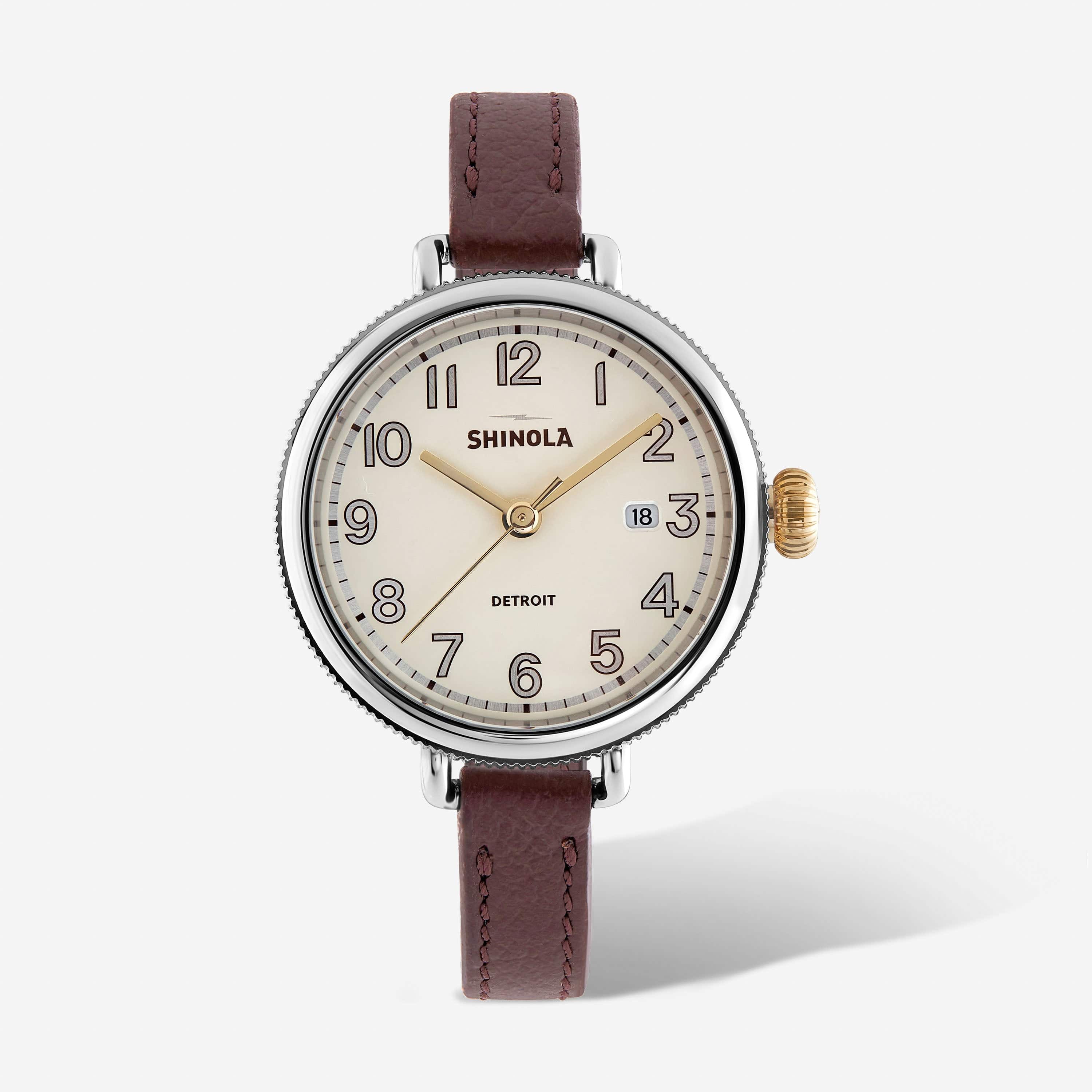 Shinola The Birdy Stainless Steel Women's Quartz Watch In Multi