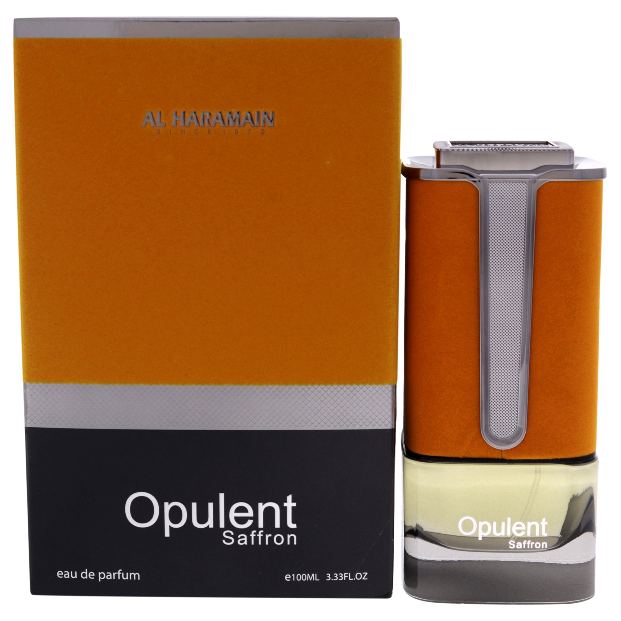 Al Haramain Opulent Saffron By  For Men - 3.33 oz Edp Spray In White