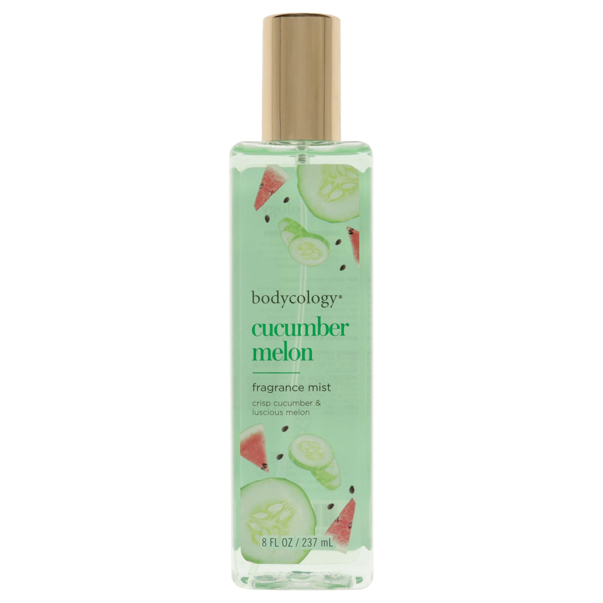 Bodycology Cucumber Melon By  For Women - 8 oz Fragrance Mist In White