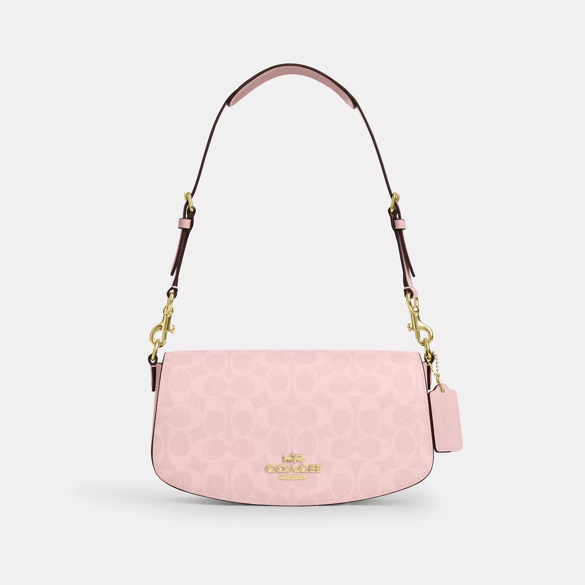 Coach Outlet Andrea Shoulder Bag In Signature Canvas