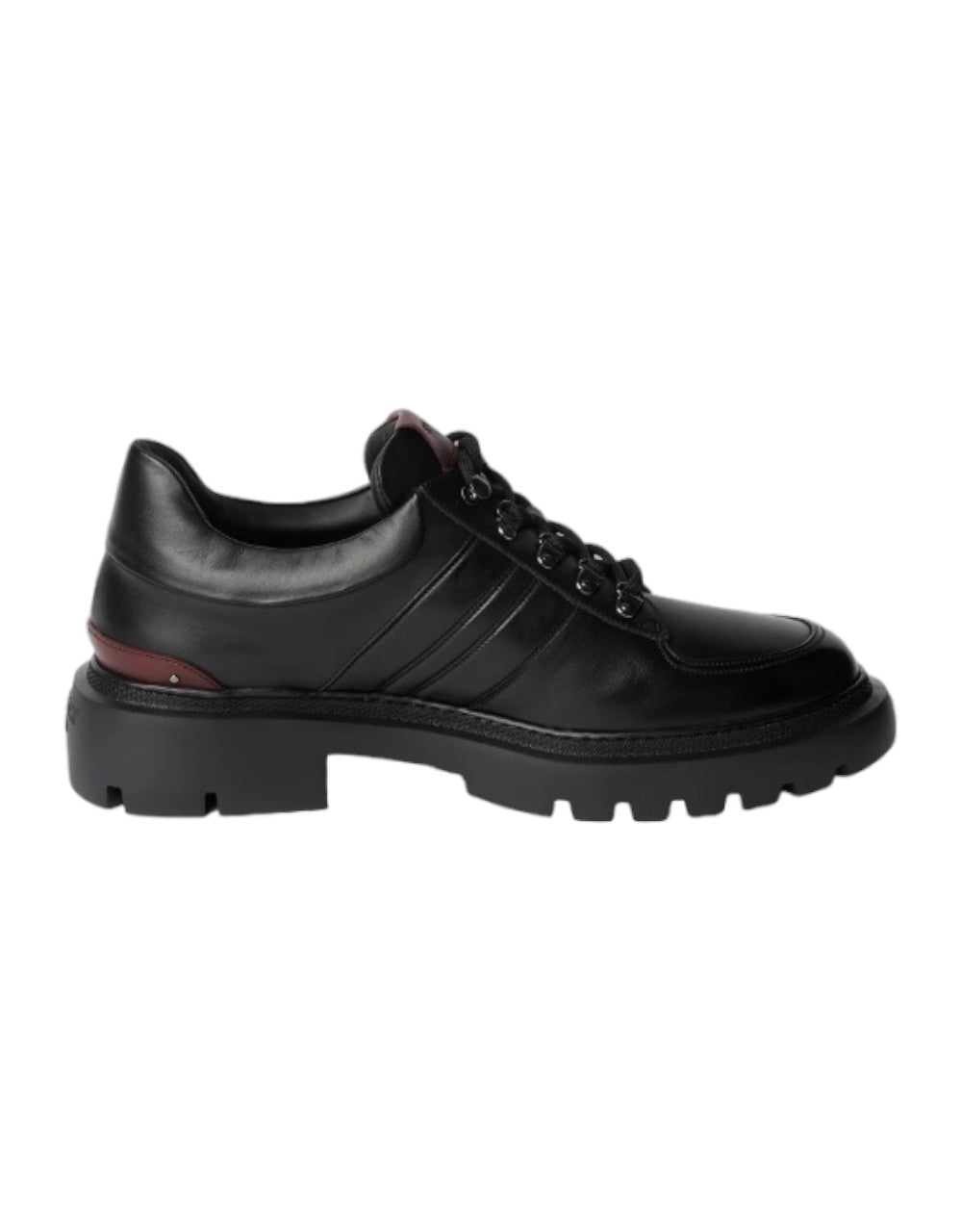 Shop Bally Valnis 6239850 Men's Black Calf Leather Ankle Boots