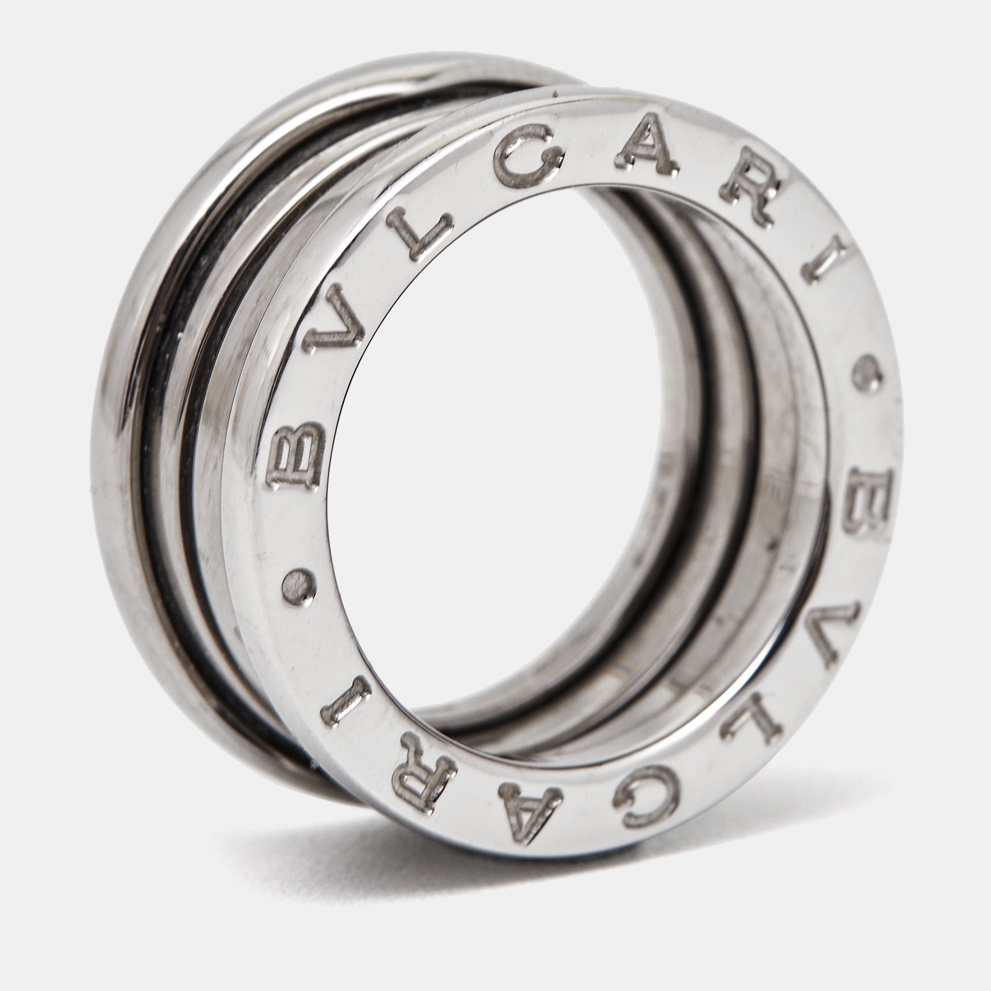 Image of Bvlgari B.zero1 18K White Gold 4-Band Ring