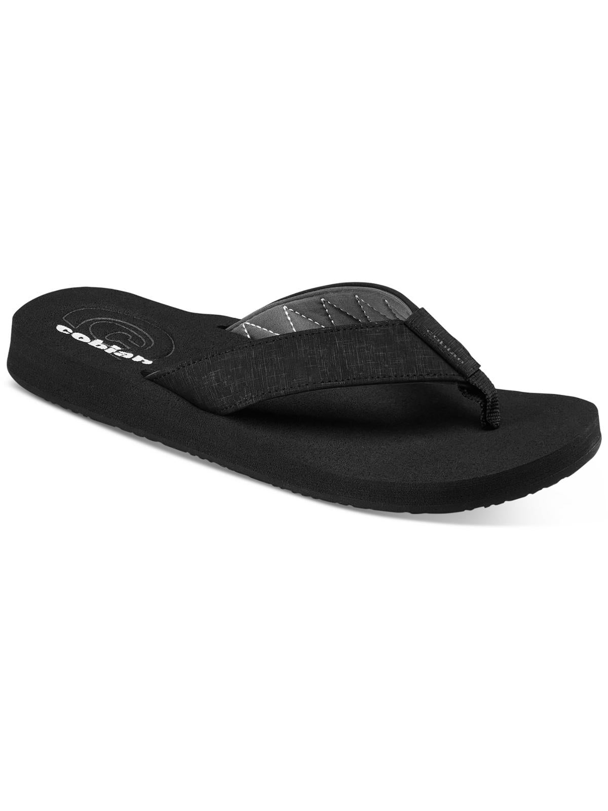 Cobian Mens Thong Slip On Thong Sandals In Black